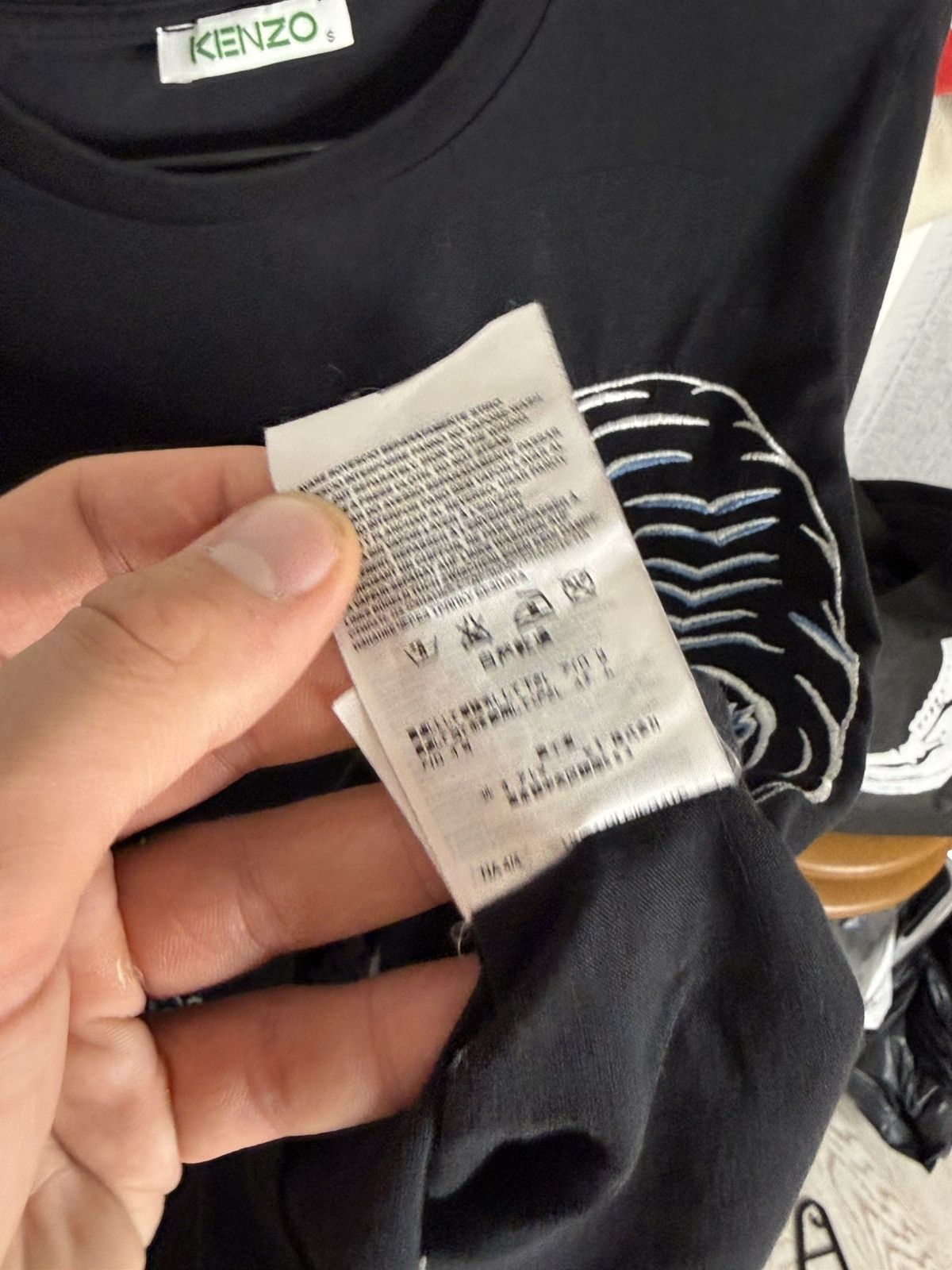 Kenzo Kenzo Luxury big logo tshirt size S Size US S / EU 44-46 / 1 - 7 Thumbnail