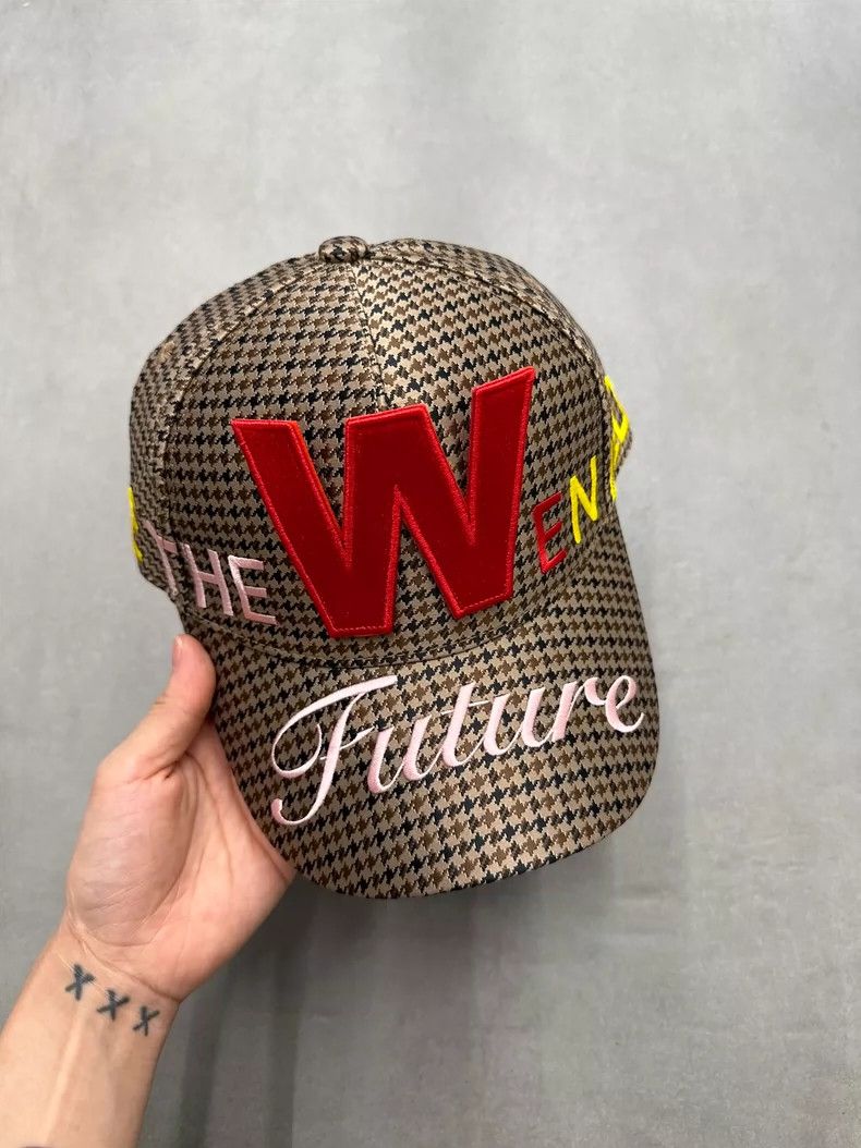 Walter Van Beirendonck Walter Van Beirendonck Houndstooth Cap - dmc Size ONE SIZE - 1 Thumbnail