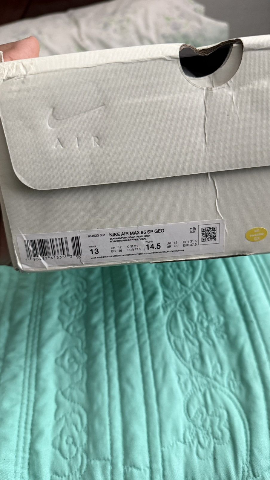 Nike × Undefeated Nike x Undefeated Air Max 95 Birmingham Size US 13 / EU 46 - 7 Thumbnail