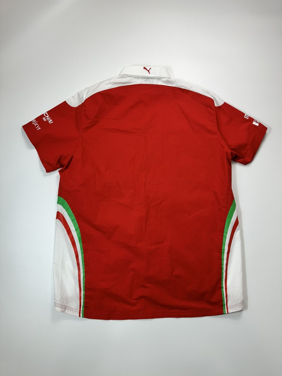 Ferrari Ferarri F1 Puma Shirt Racing Men's Vintage Size US XL / EU 56 / 4 - 2 Thumbnail