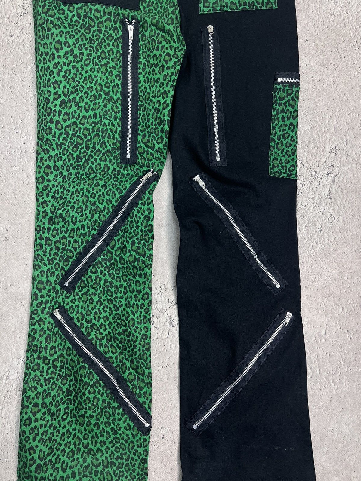 パンツ 00s archive y2k multi zip bondage pants 00s archive y2k