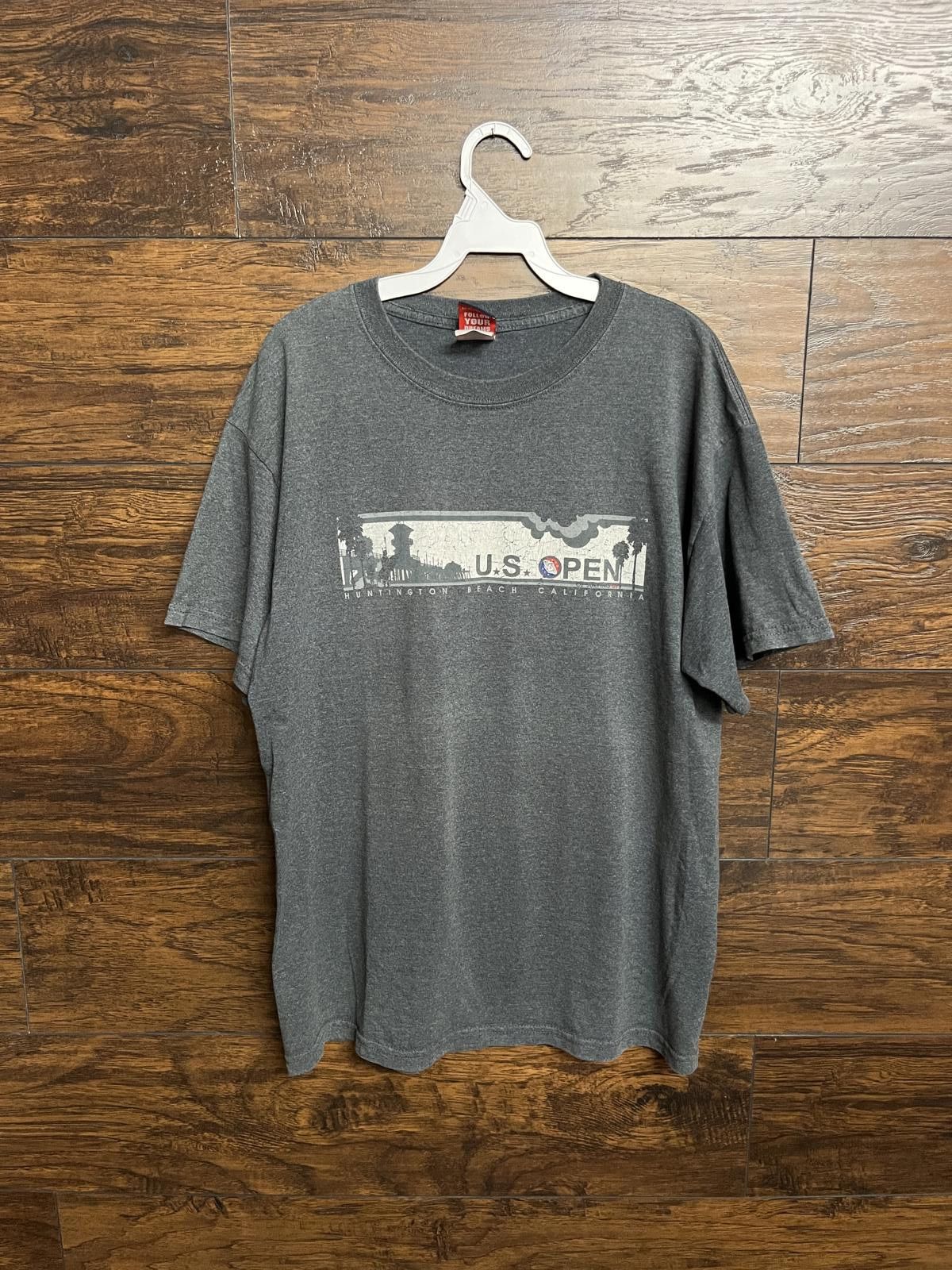 Designer Y2K Surf T-shirt US Open of Surfing Huntington 2007 Tee- L Size US L / EU 52-54 / 3 - 2 Thumbnail