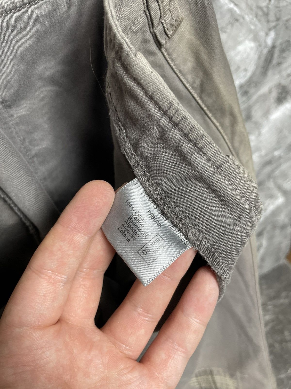 Hysteric Glamour × If Six Was Nine × Japanese Brand Y2K Punk Japan Rag Distressed Fade Bootcut Zip Pants Size 30" / US 8 / IT 44 - 12 Thumbnail