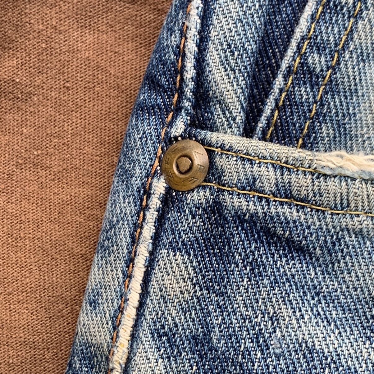 Lee × Vintage VINTAGE RE-PRO 50s LEE RIDERS HALF SELVEDGE FLY BUTTON Size US 34 / EU 50 - 8 Thumbnail