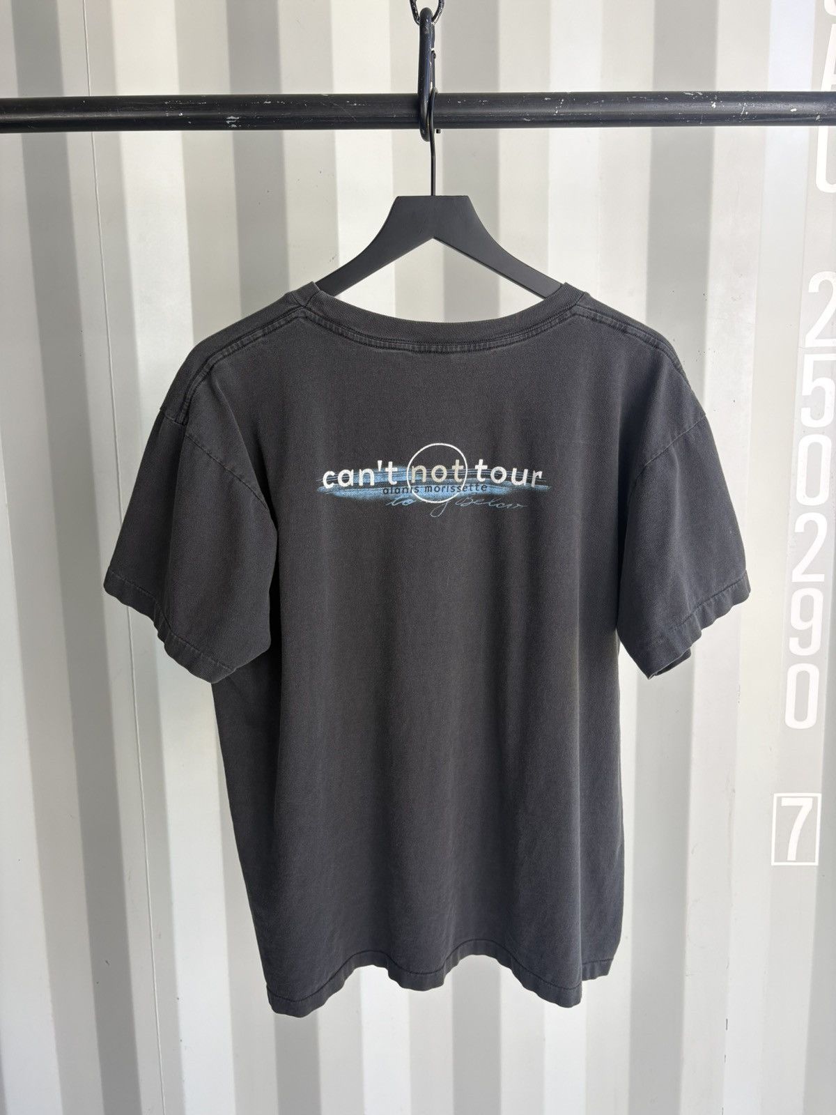 Band Tees Vintage Alanis Morissette Shirt Fade Distressed Shirt GRUNGE Size US L / EU 52-54 / 3 - 3 Thumbnail
