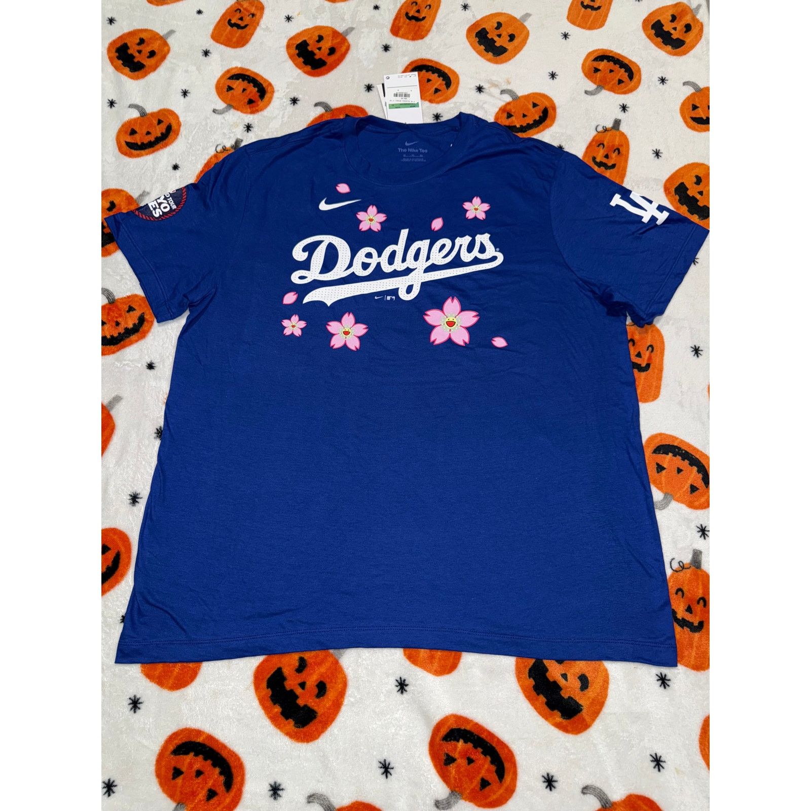 Takashi Murakami Nike LA Dodgers x Murakami Ohtani 17 blue tee size XL Size US XL / EU 56 / 4 - 2 Thumbnail