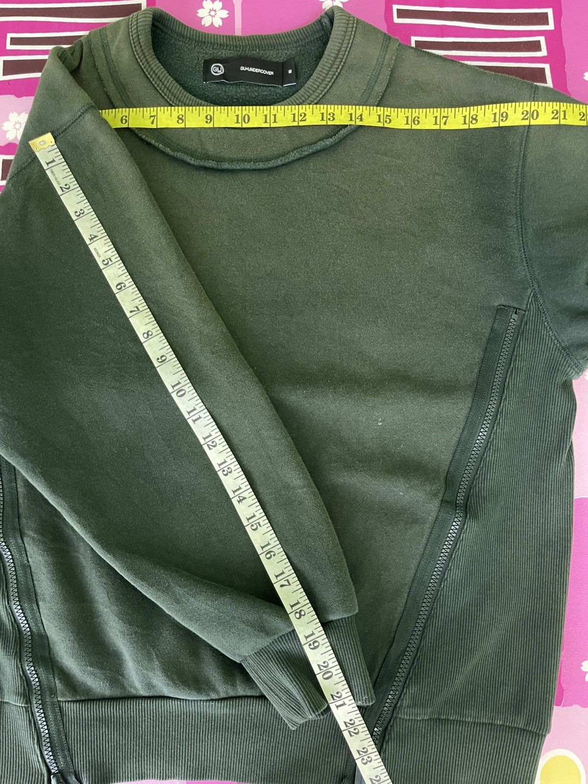 GU × Undercover GU x Undercover Dark Green Design Sweatshirt Size US M / EU 48-50 / 2 - 15 Thumbnail