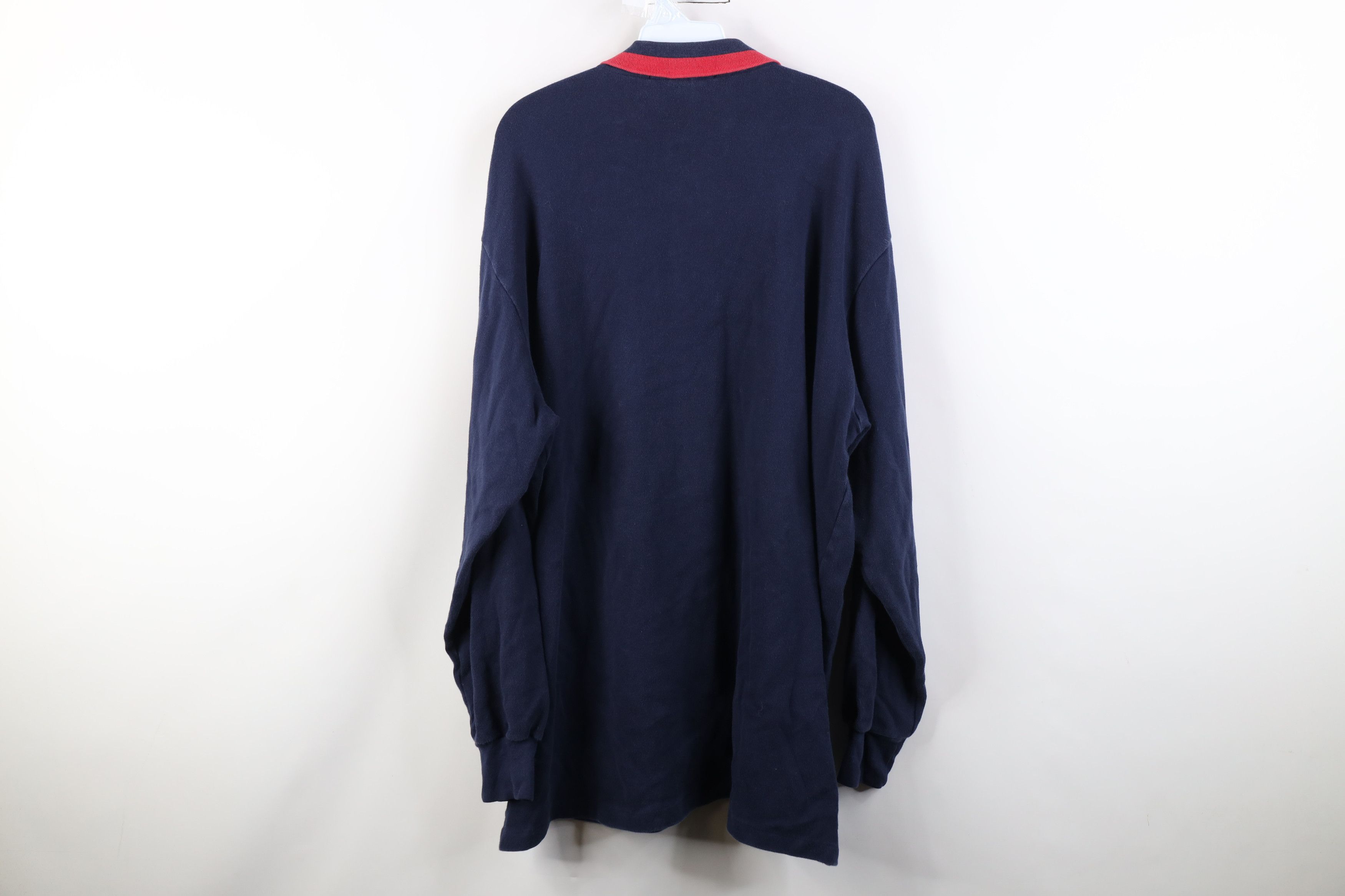 Polo Ralph Lauren Vintage 90s Polo Sport Ralph Lauren Long Sleeve Rugby Polo Size US XL / EU 56 / 4 - 13 Thumbnail