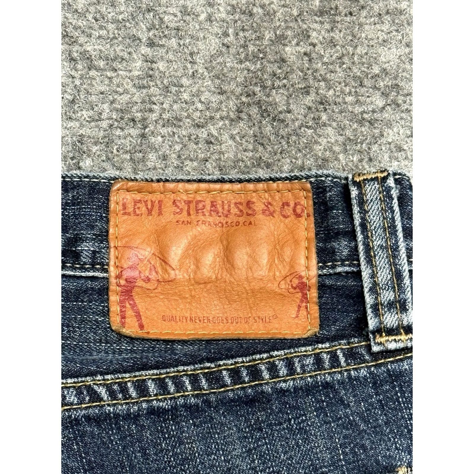 Levi's Levi's Skinner Jeans 30 x 28 Button Fly Low Rise Bootcut Vintage Hong Kong Men Jeans Regular 30 Blue Figure 80s 90s Size US 30 / EU 46 - 3 Thumbnail