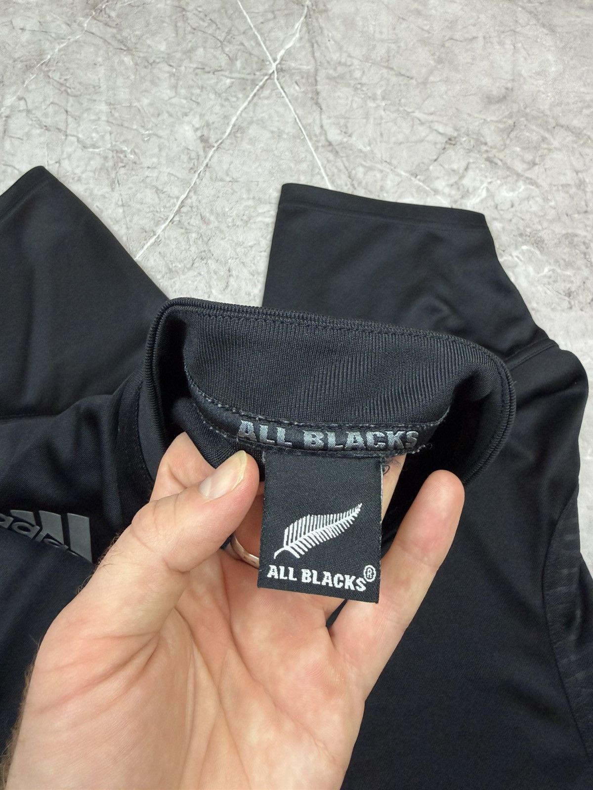 Adidas Adidas All Blacks Rugby Black Jersey Men Large Bin L-63 Size US M / EU 48-50 / 2 - 7 Thumbnail