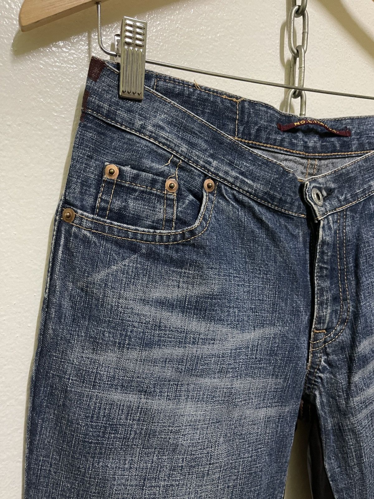 Vintage North Little Italy Hybrid Jeans Size 28" / US 6 / IT 42 - 2 Thumbnail