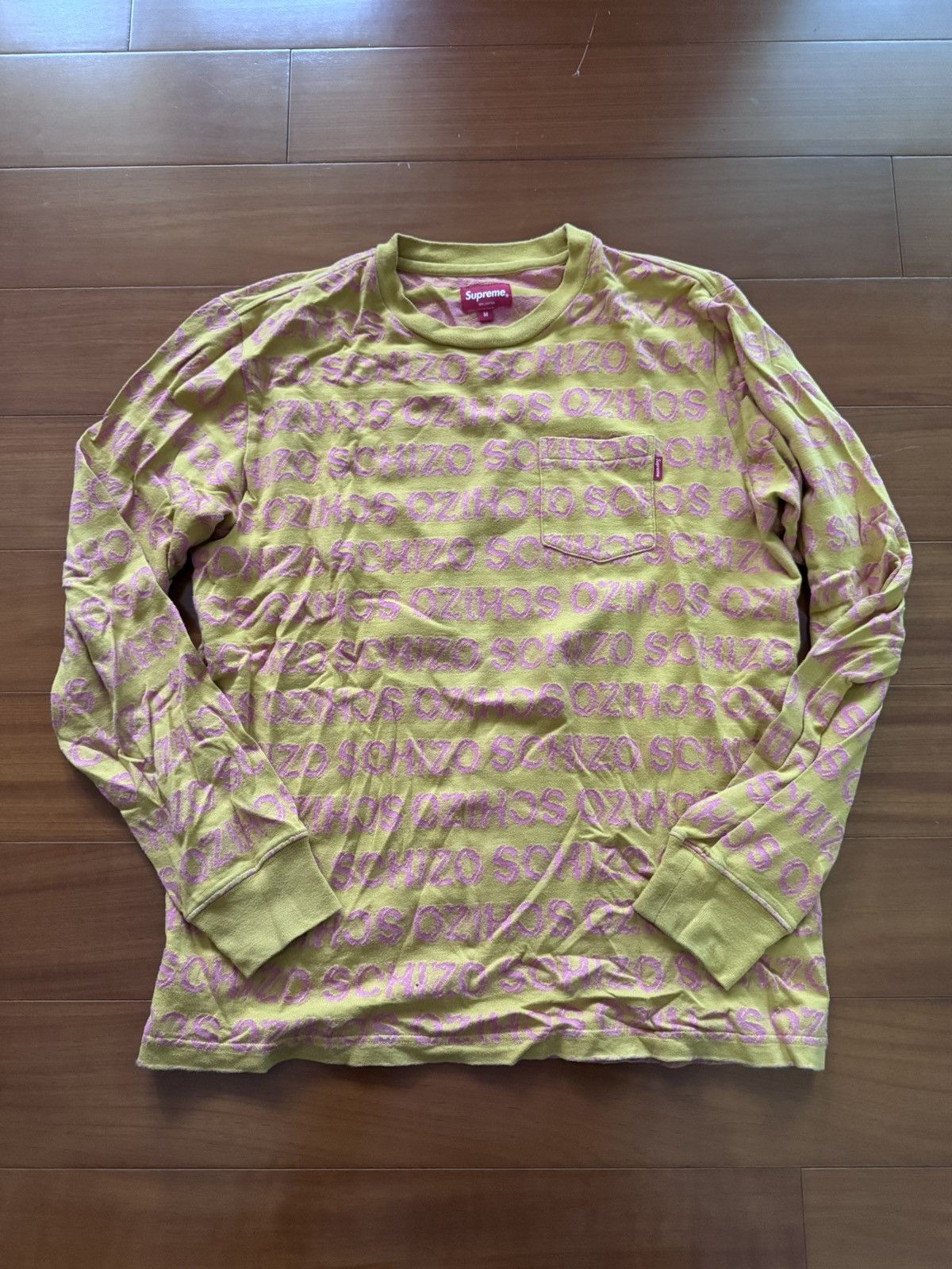 Supreme Supreme "Schizo" Jacquard L/S Top Size US M / EU 48-50 / 2 - 1 Thumbnail
