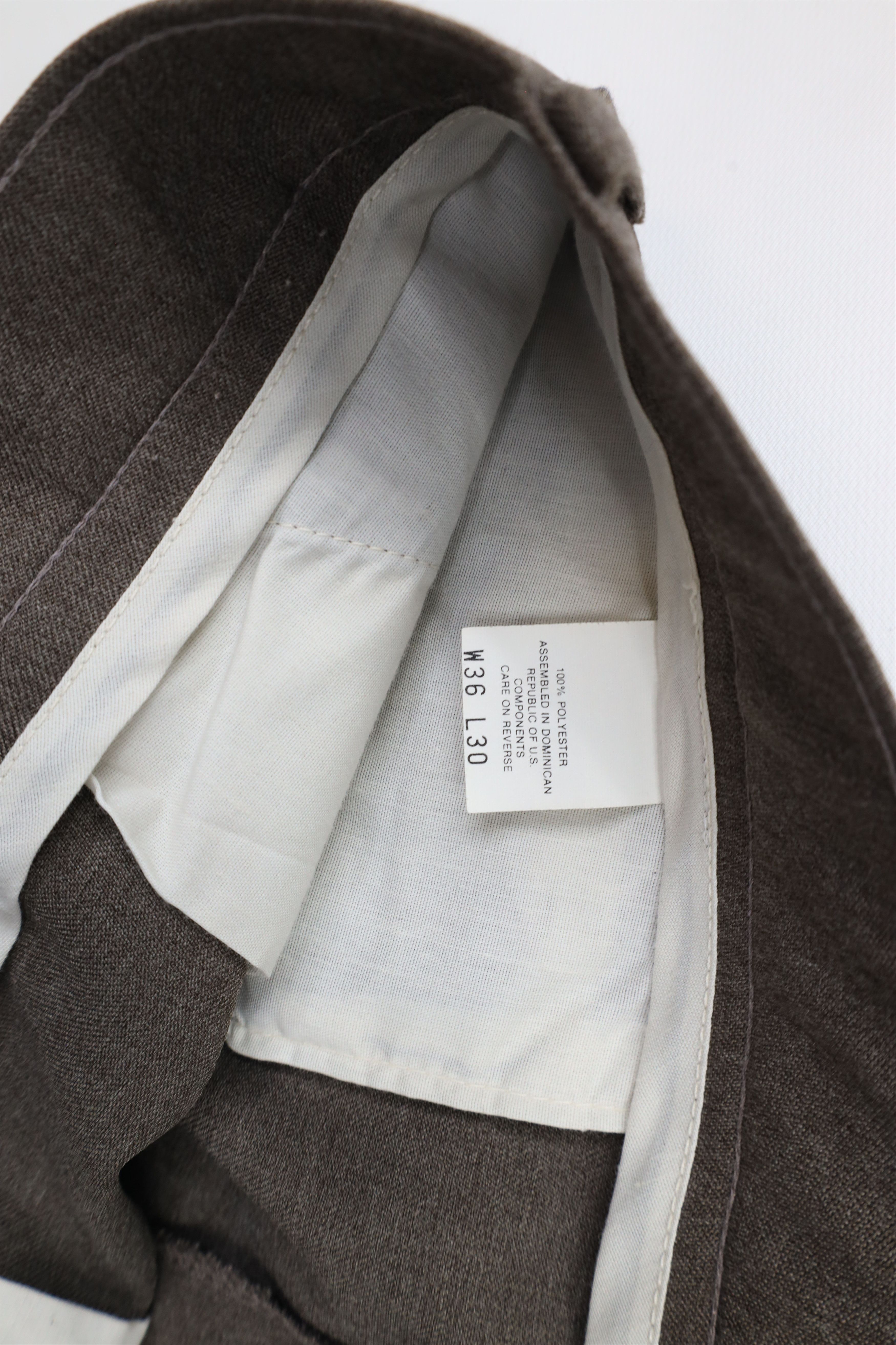 Levi's × Vintage Vintage 90s Levis Knit Flared Chino Pants Heather Brown Size US 36 / EU 52 - 8 Thumbnail