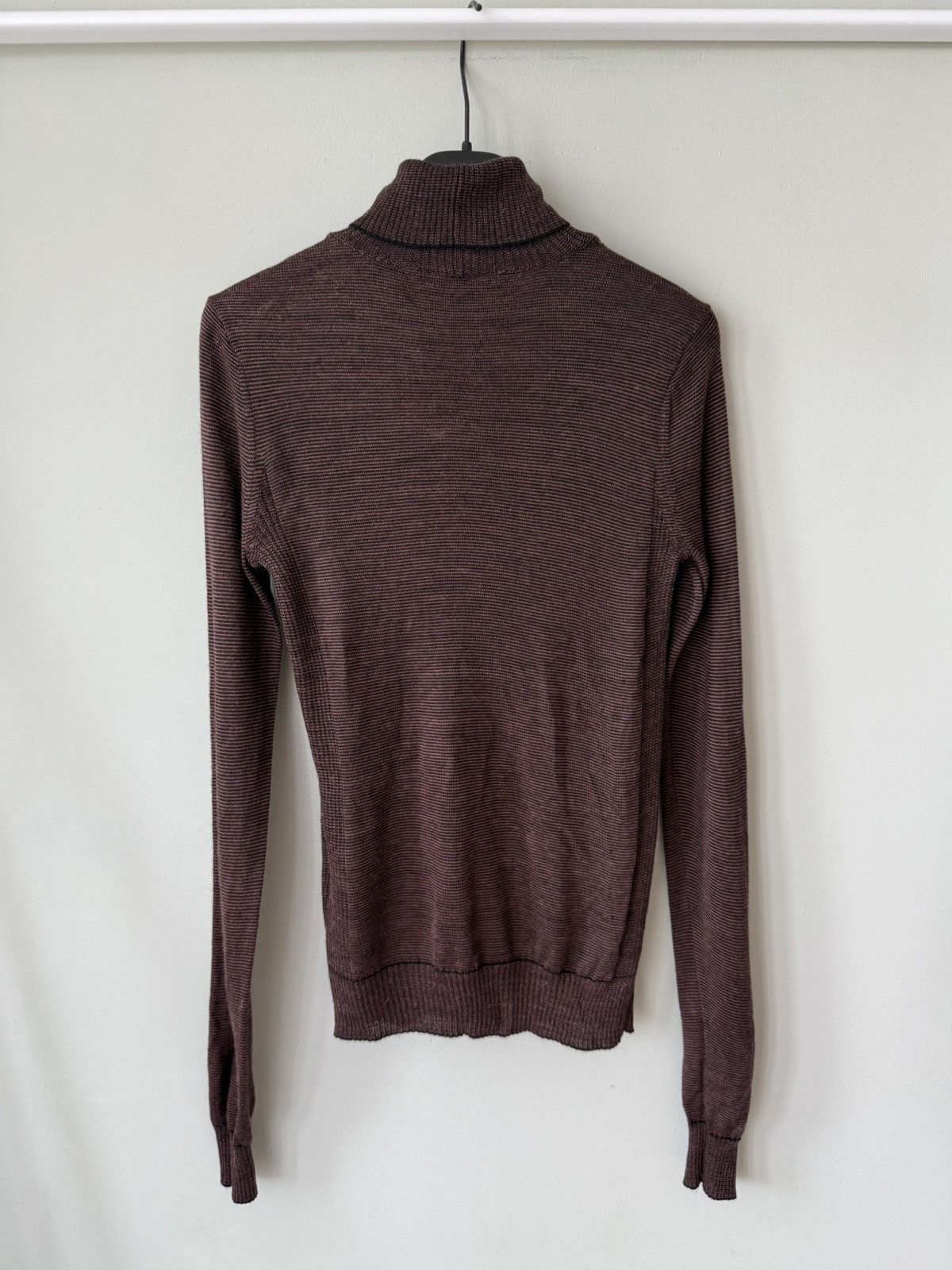Gucci Gucci by Tom Ford silk & wool turtleneck sweater Size S / US 4 / IT 40 - 2 Thumbnail