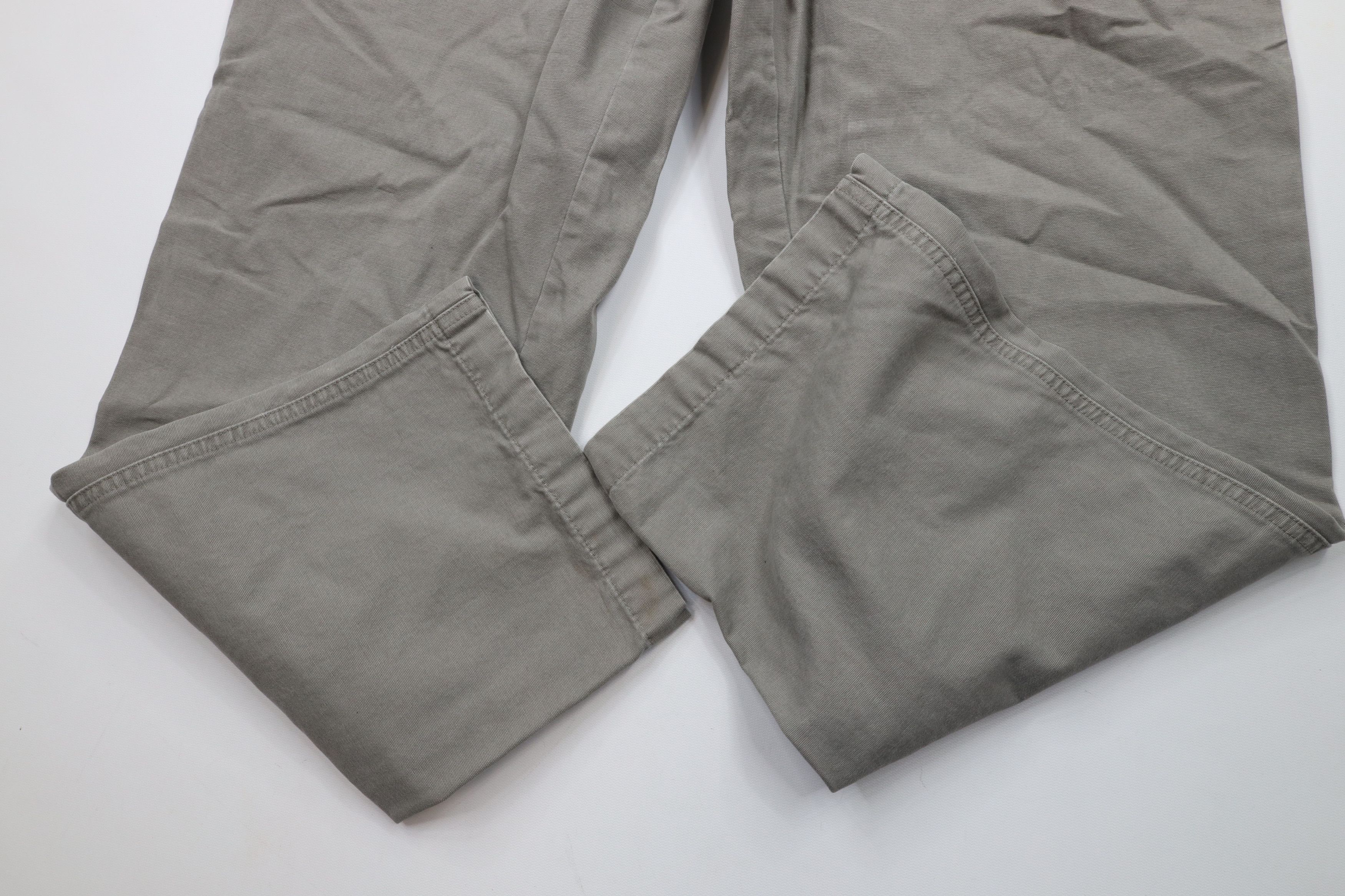 Columbia × Vintage Vintage Y2K Columbia Relaxed Canvas Wide Leg Pants Cotton Size US 36 / EU 52 - 6 Thumbnail