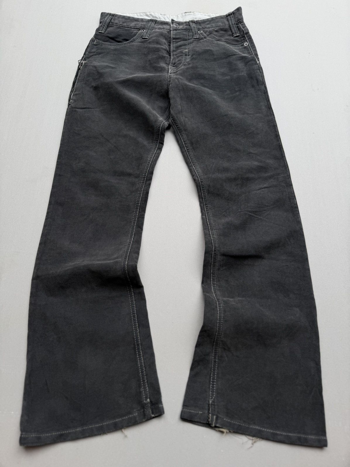 Japanese Brand flare jeans Size US 31 - 1 Thumbnail
