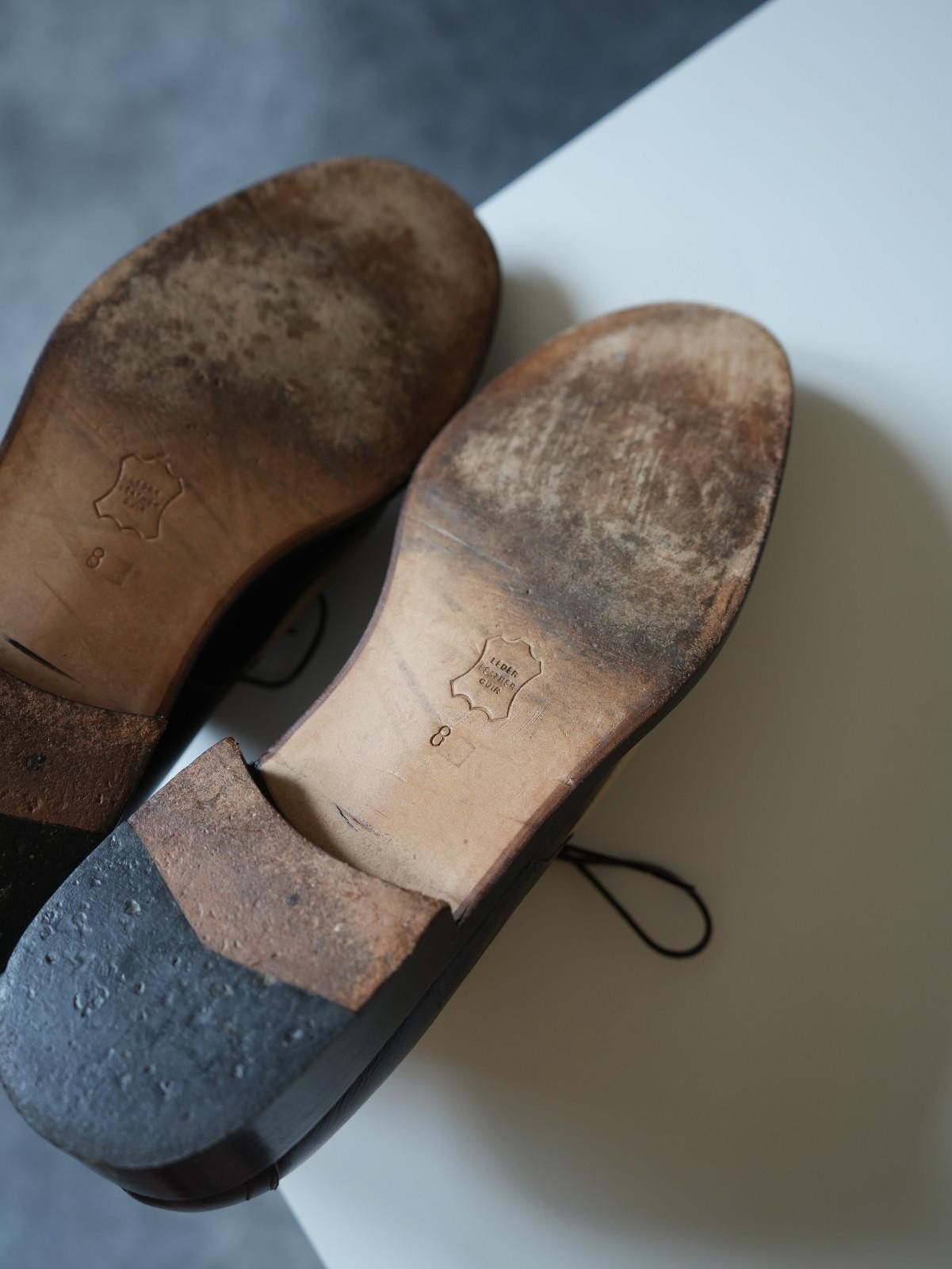 Giorgio Armani 2000's Giorgio Armani Two-Tone Toe Derby Shoes US9 VINTAGE Size US 8 / EU 41 - 10 Thumbnail