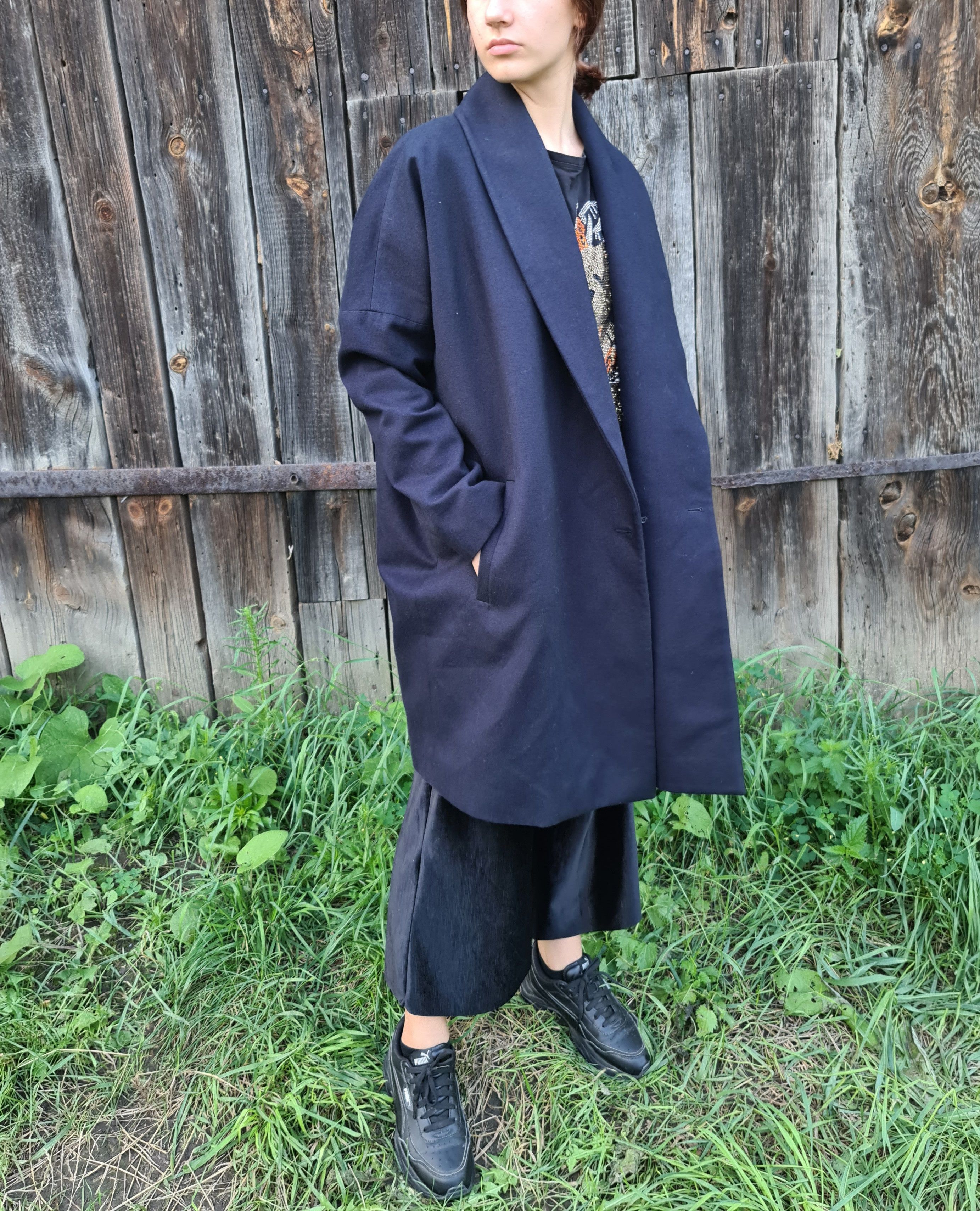 Allsaints Allsaints womens Oversize coat streetwear Size L / US 10 / IT 46 - 4 Thumbnail