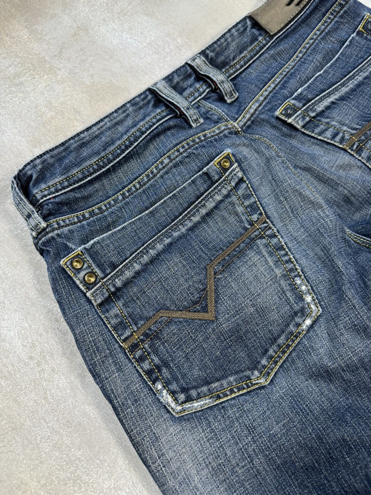 Diesel × Diesel Black Gold Diesel Destresed Trapper Jeans Size US 30 / EU 46 - 5 Thumbnail