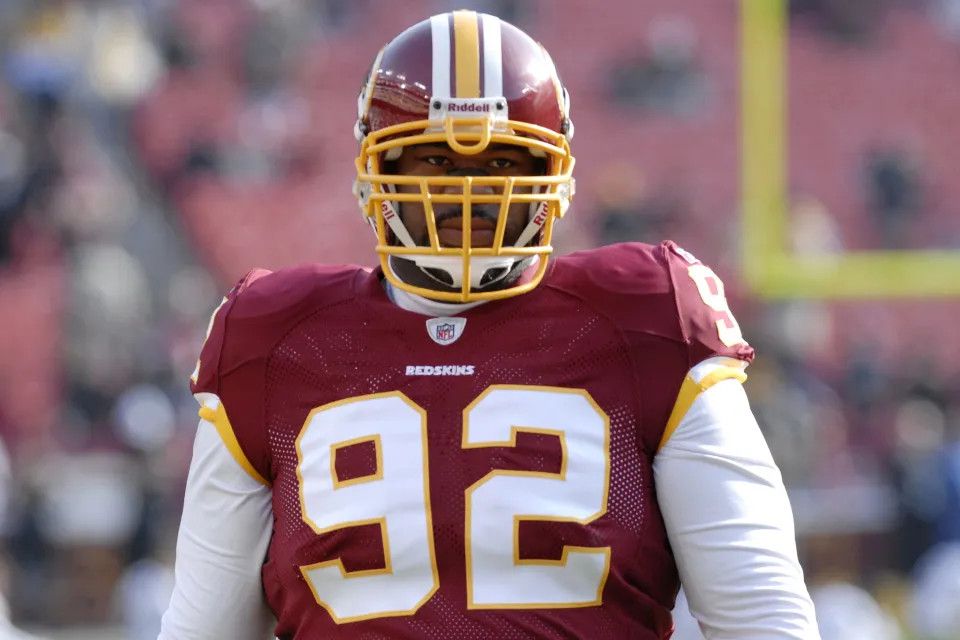 Reebok Authentic Washington Redskins Albert Haynesworth Jersey Size US L / EU 52-54 / 3 - 1 Thumbnail