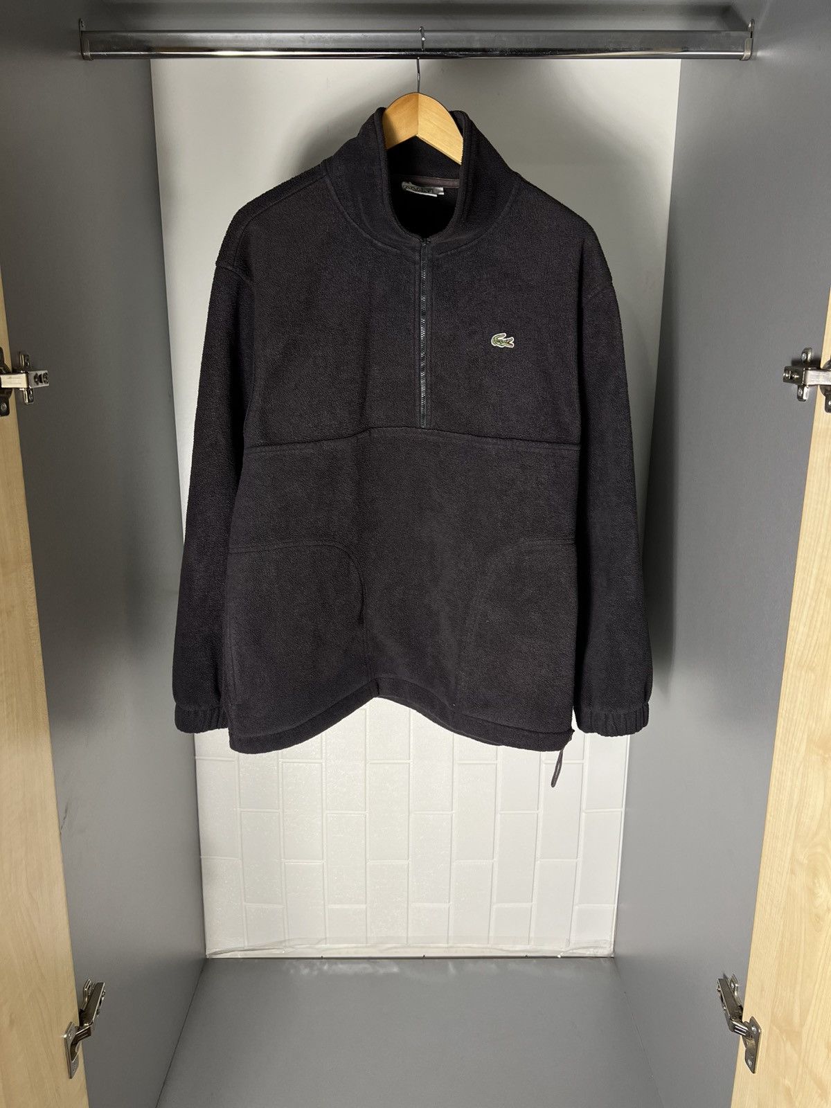 Lacoste VINTAGE LACOSTE CHEMISE SPORT FLEECE JACKET RETRO Y2K 90s Size US L / EU 52-54 / 3 - 1 Thumbnail