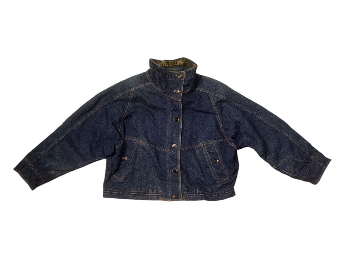 Designer × Japanese Brand Rare Design Vintage Avant Le Temps Denim Jackets Size XXL / US 16-18 / IT 52-54 - 2 Thumbnail