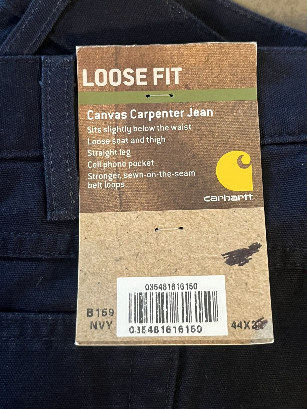 Carhartt Carhartt Plus sized 44x32 mens work pants Size US 44 / EU 60 - 2 Thumbnail