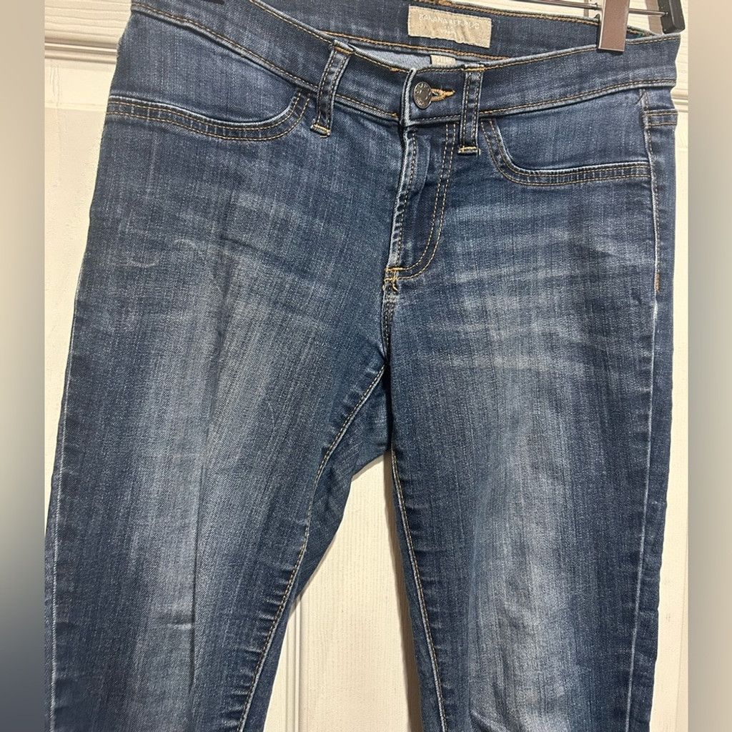 Banana Republic Banana Republic dark wash skinny jeans Size 27 #denim Size 27" / US 4 / IT 40 - 1 Thumbnail