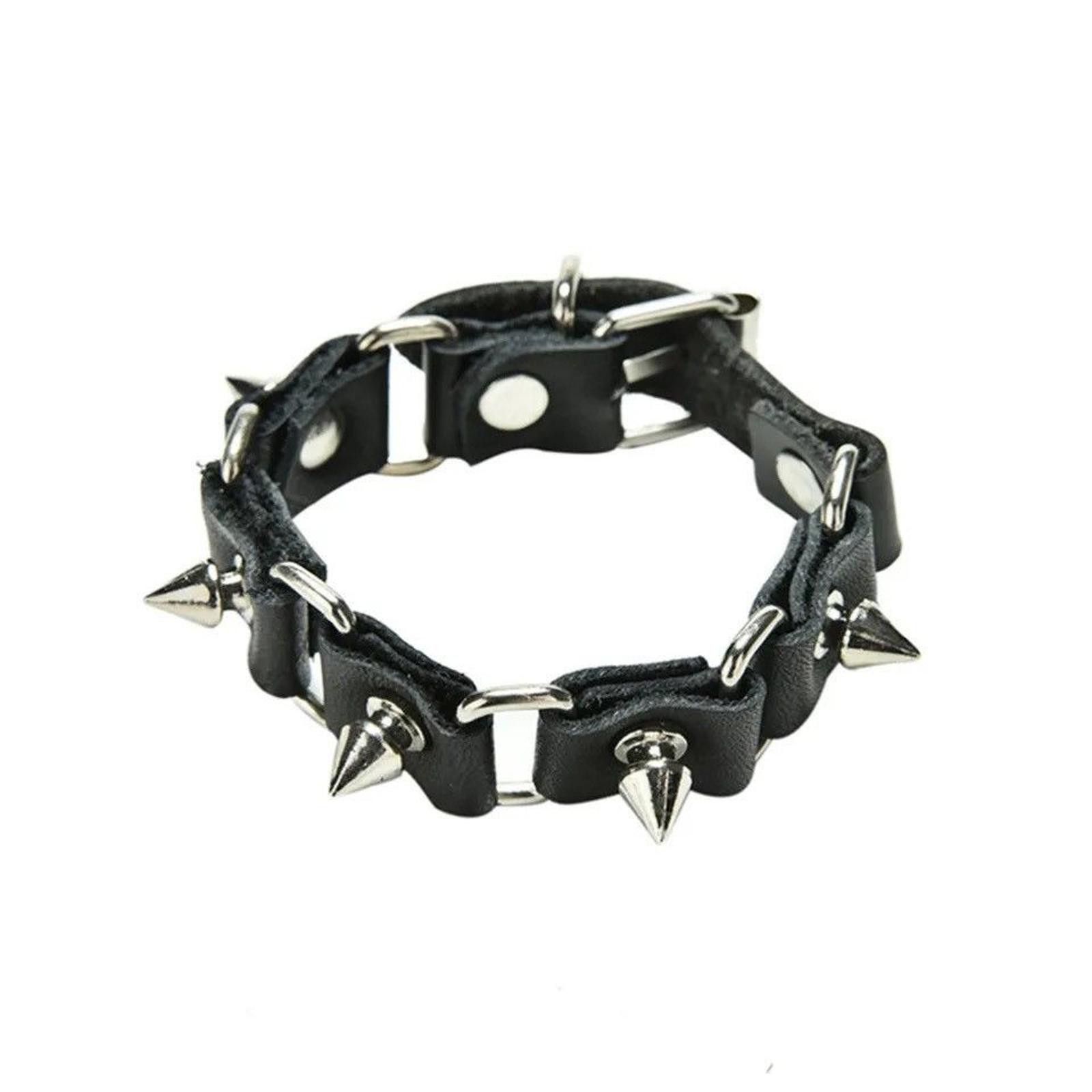 Jewelry Spikes Rivert Bracelet Size ONE SIZE - 1 Thumbnail