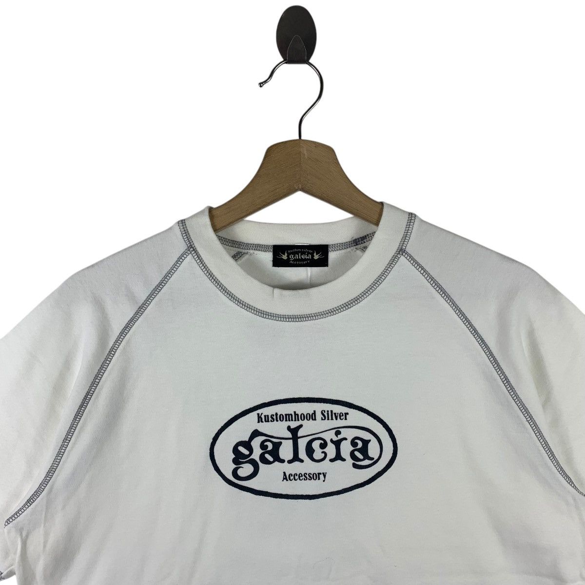 KUSTOMHOOD silver galcia accessory motor japanese back tee