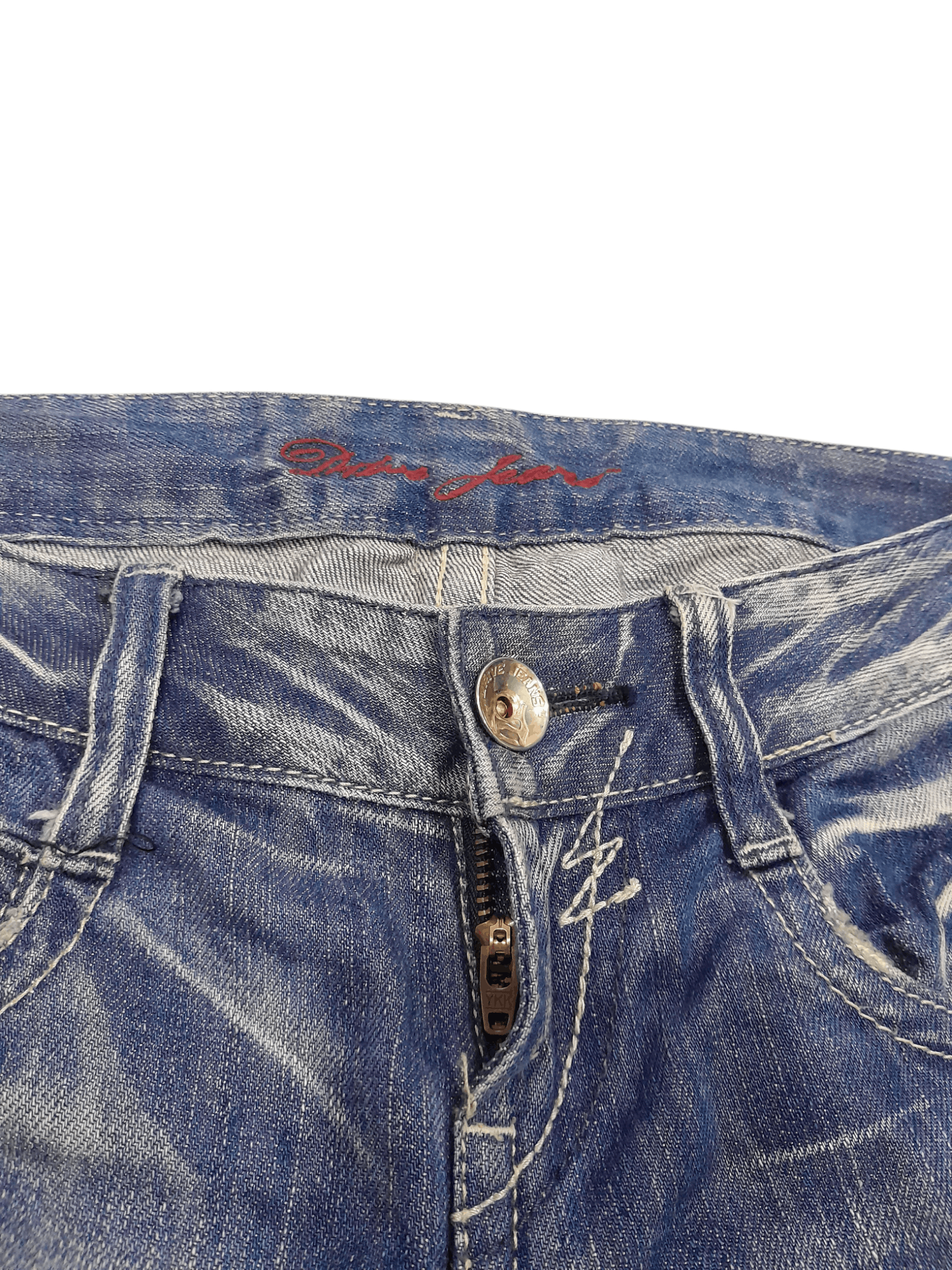 Designer Drive Denim Super Flare (F413) Waist 27 Size US 27 - 7 Thumbnail