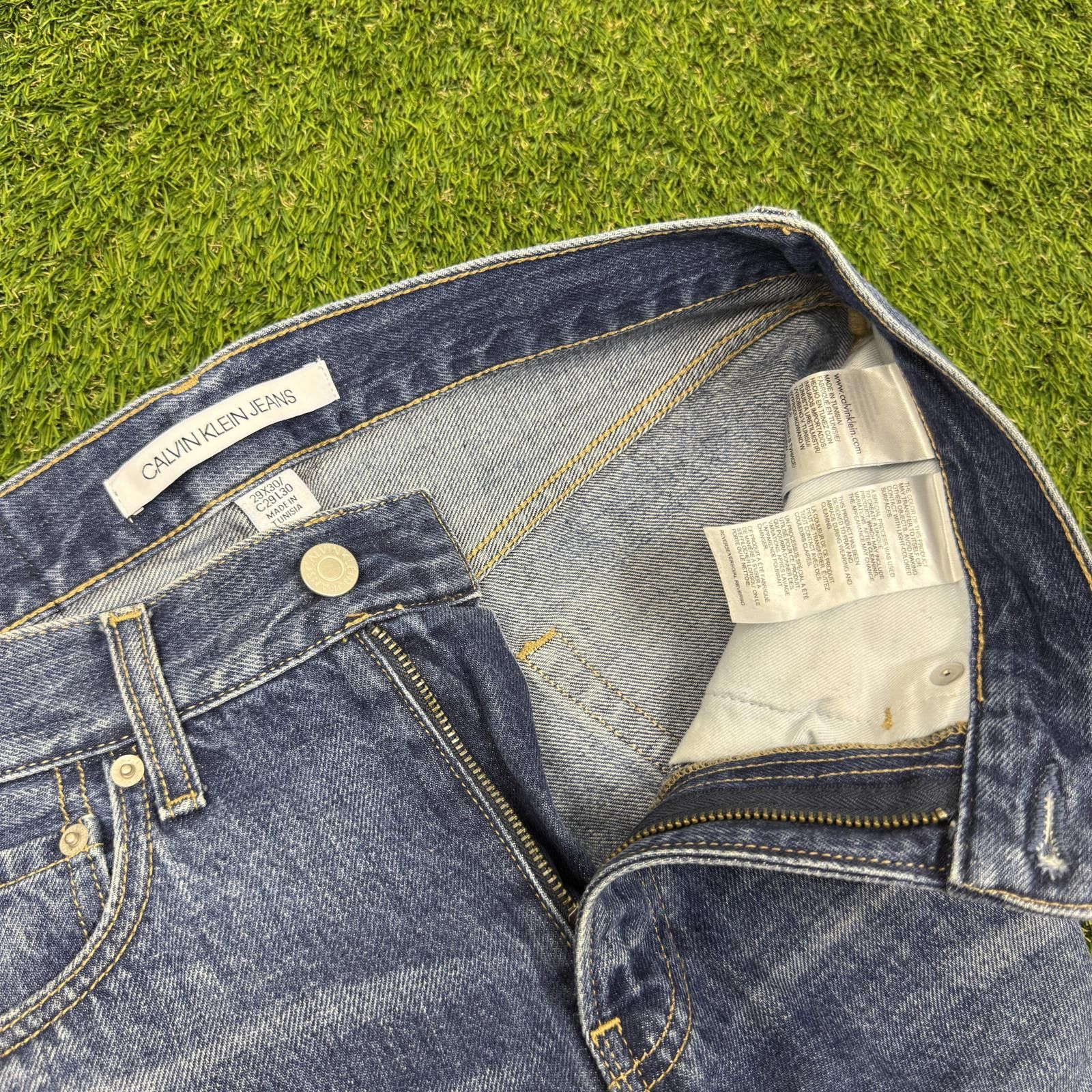 Other Calvin Klein Colorblock Denim Jeans Size US 29 - 2 Thumbnail