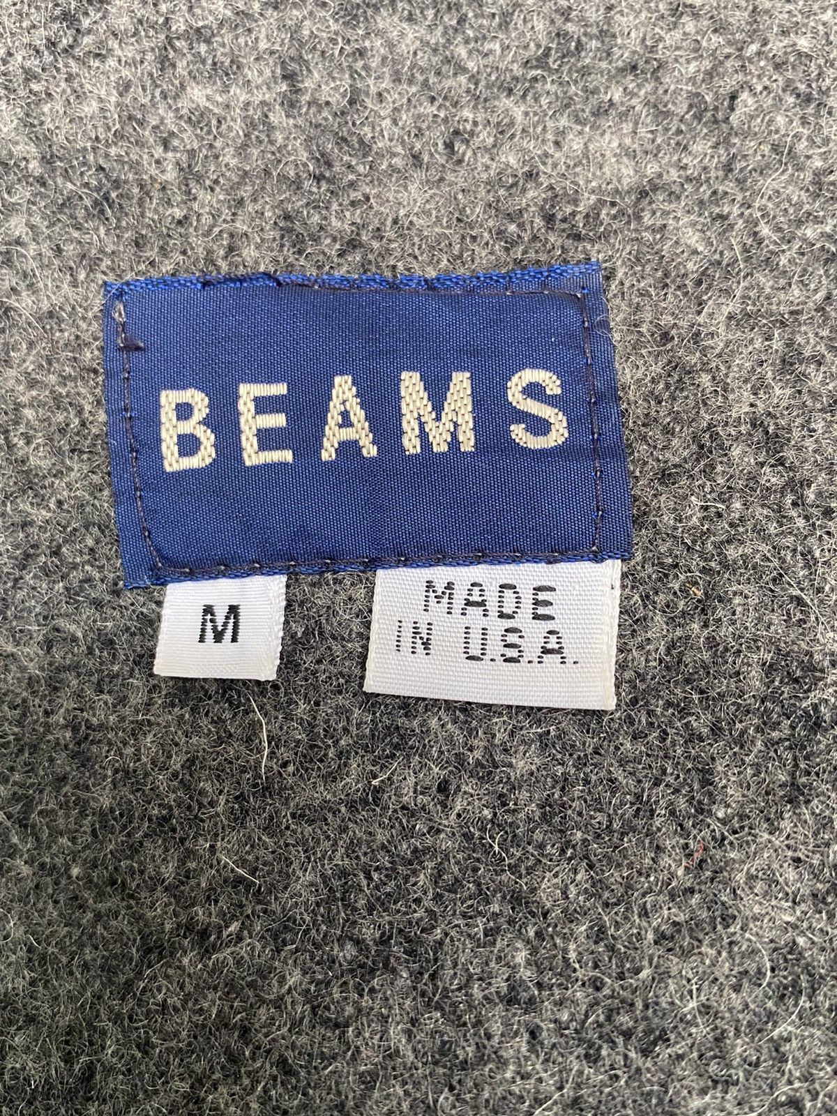 Beams Plus Vtg BEAMS Wool Zipper Jacket (M) Size US M / EU 48-50 / 2 - 22 Thumbnail