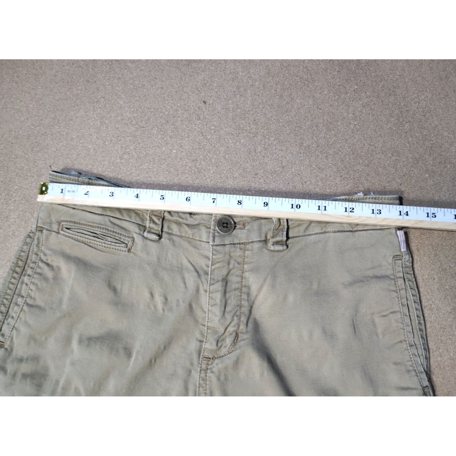 Polo Ralph Lauren Polo Ralph Lauren Vintage Chinos Womens Size 24 W24 Shorts Beige Pants Cuffed Size 42" / US 20 - 4 Thumbnail