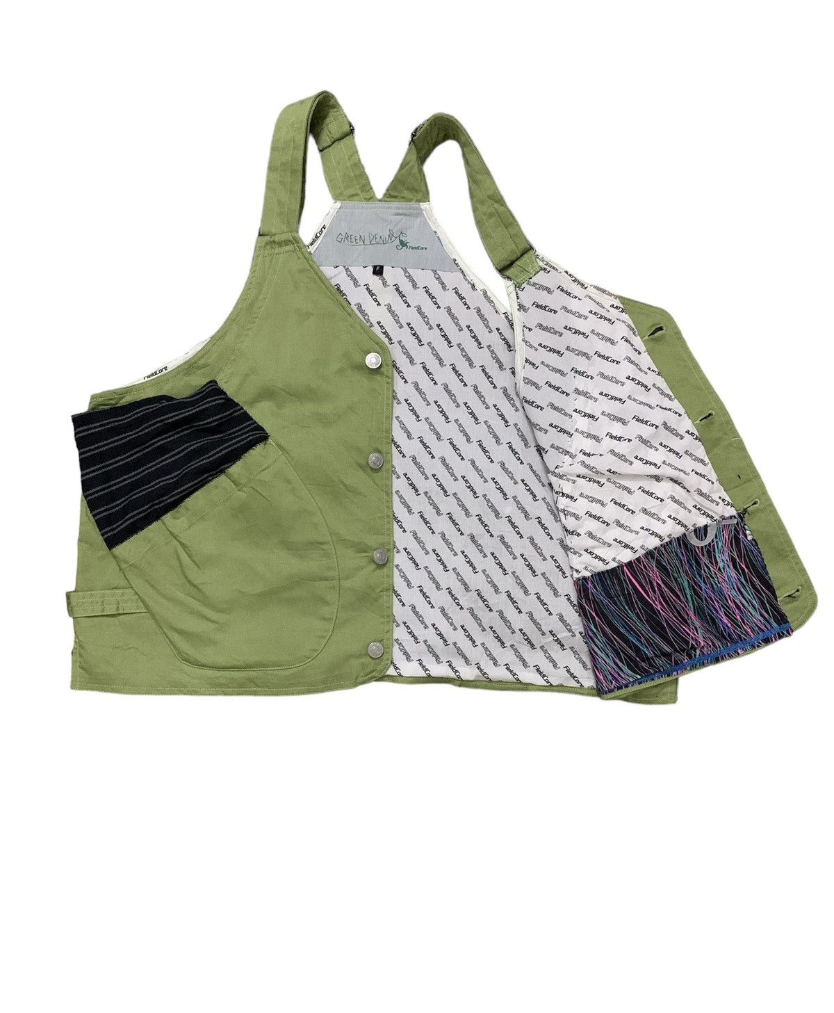If Six Was Nine WORKMAN MANIAC dnim vest multpoket dsign greenTech outdor(A) Size US M / EU 48-50 / 2 - 5 Thumbnail