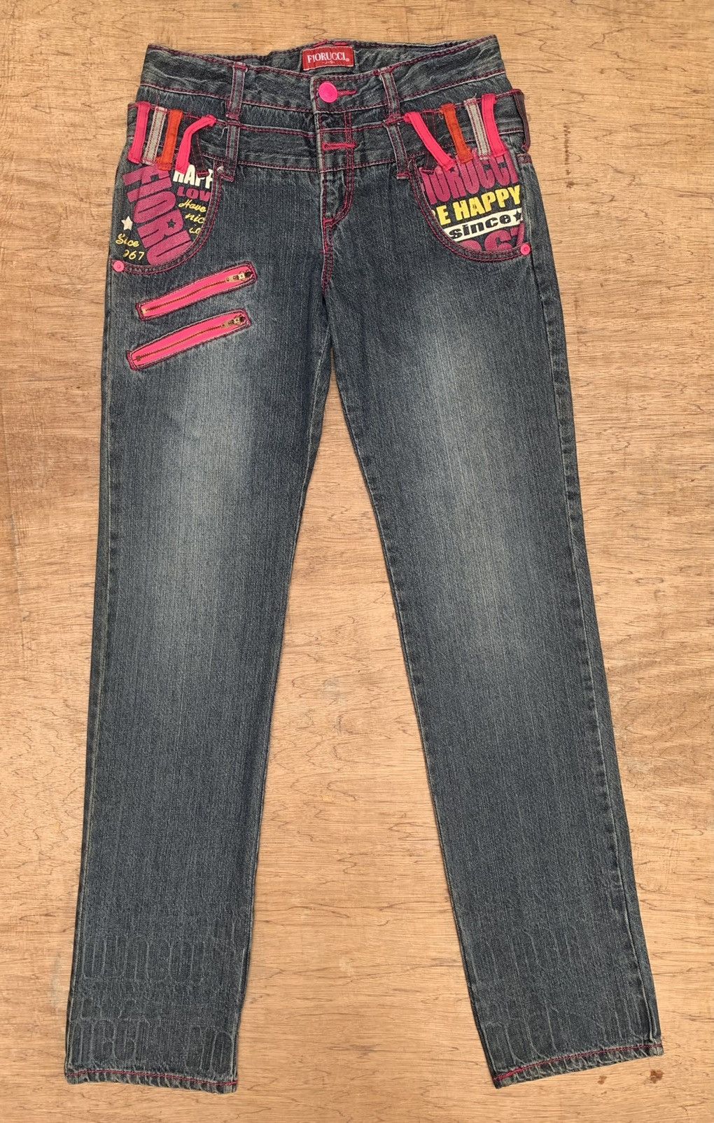 Fiorucci Rare.. Fiorucci Double Waist ZipperJean Pants Size US 28 / EU 44 - 6 Thumbnail