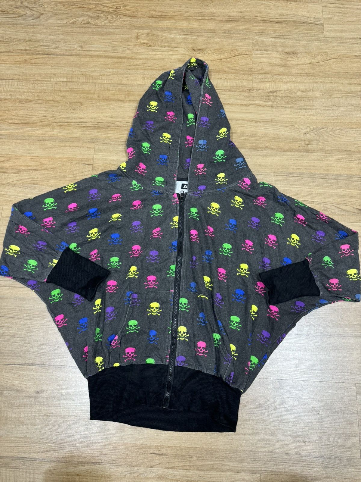 ANAP FULL PRINT COLORWAY SKULL HOODIE