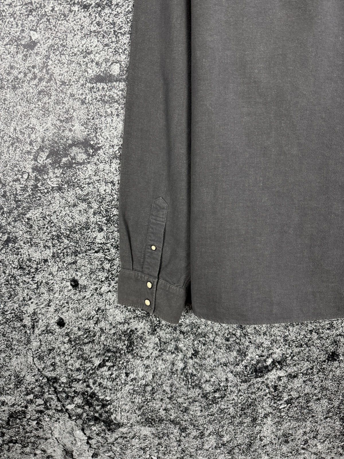 Allsaints Allsaints Helm Long Sleeve Shirt Button Up Cotton/Wool Sz L Size US L / EU 52-54 / 3 - 11 Thumbnail