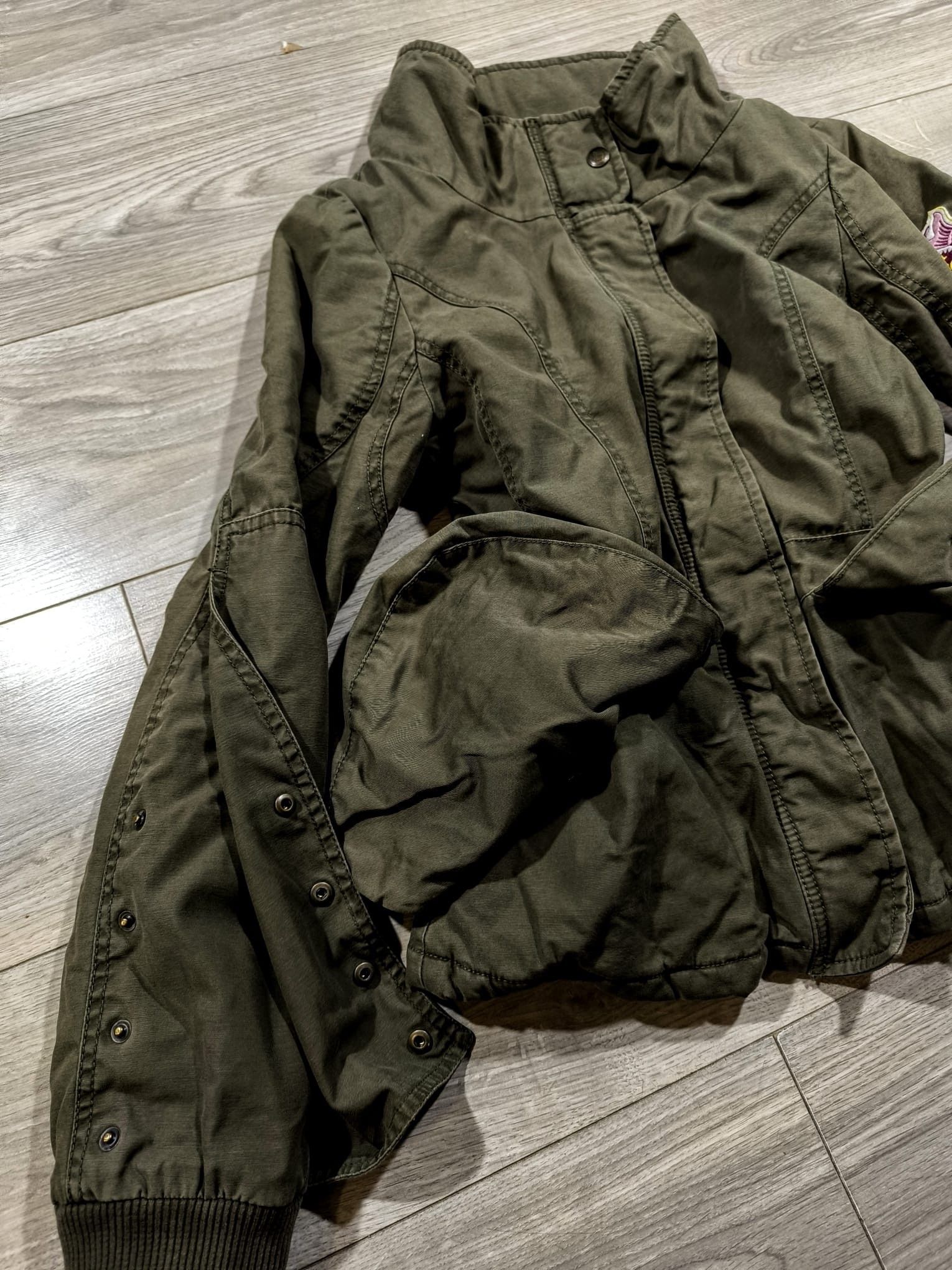Hysteric Glamour avantgarde high collar military cargo jacket Size M / US 6-8 / IT 42-44 - 13 Thumbnail