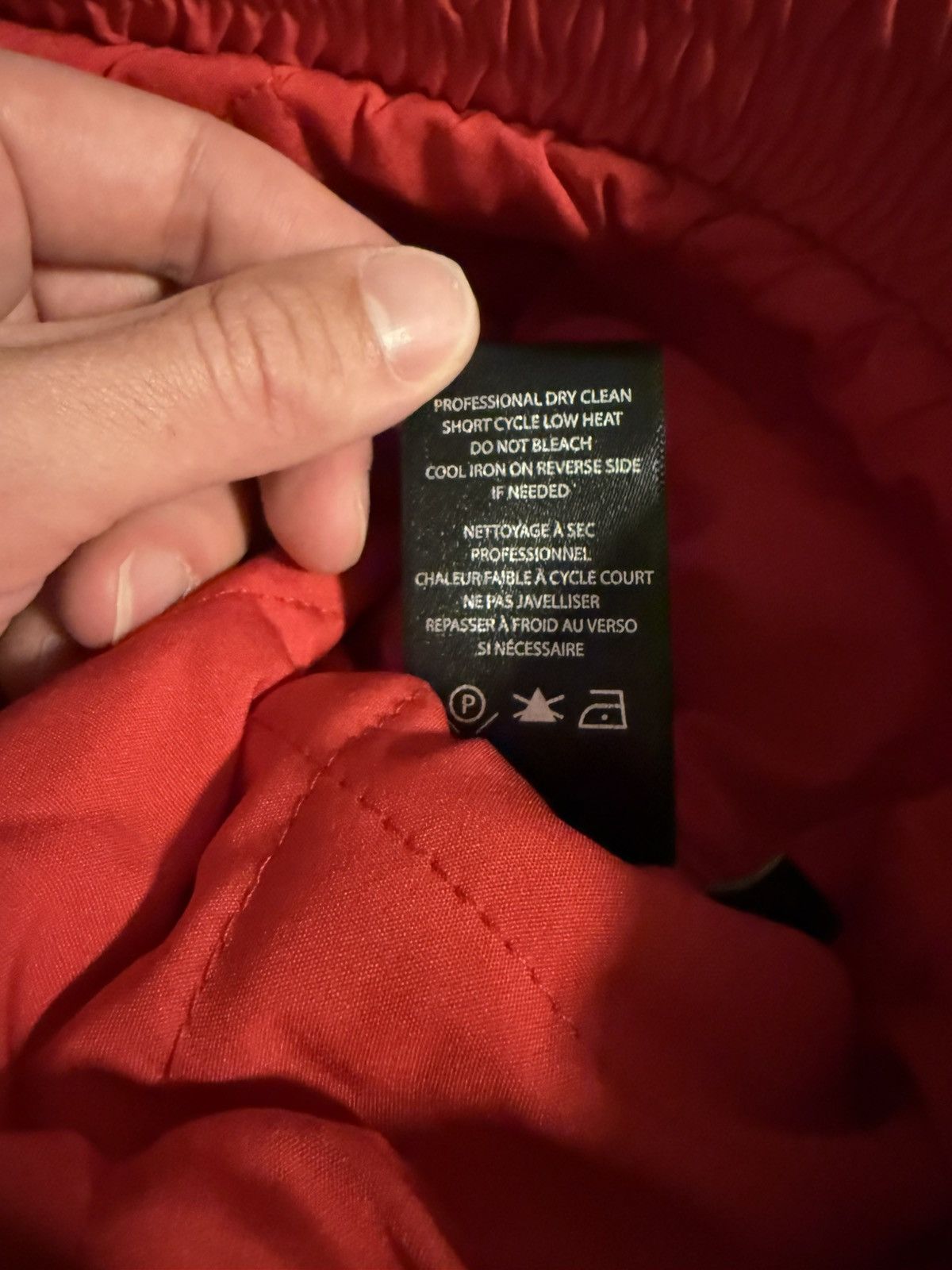 A24 × Nahmias Marty Supreme Warm Up Jacket - Korea - Red / Navy Size US L / EU 52-54 / 3 - 5 Thumbnail