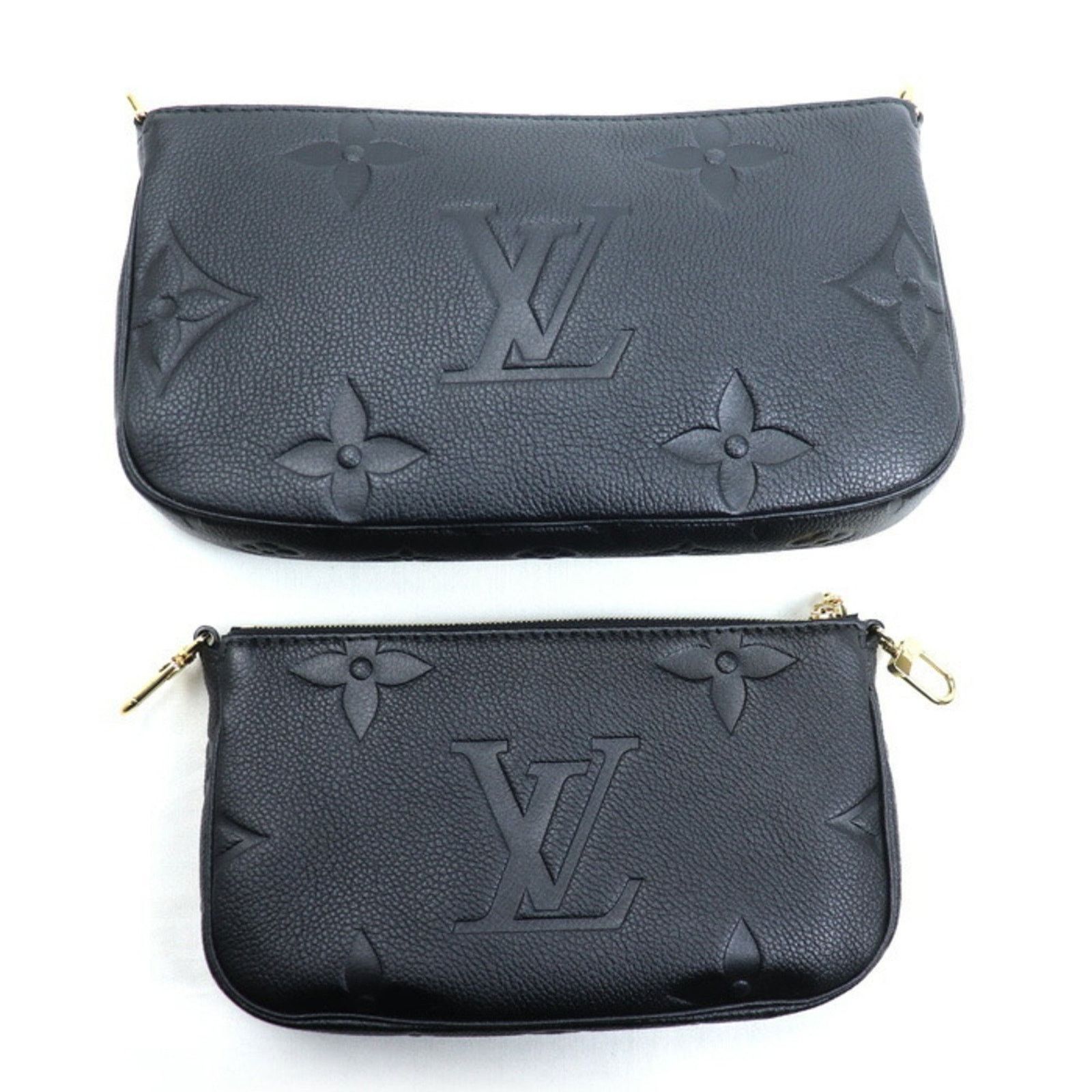 Louis Vuitton Multi Pochette Accessoires Leather Bag with