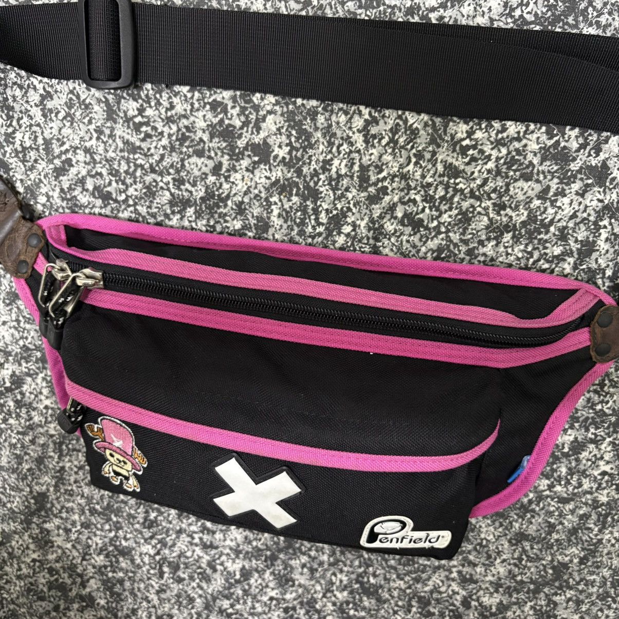 Japanese Brand × One Piece × Penfield 🔴 Penfield x One Piece Tony Chopper Waist Crossbody Bag 🔴 Size ONE SIZE - 5 Thumbnail