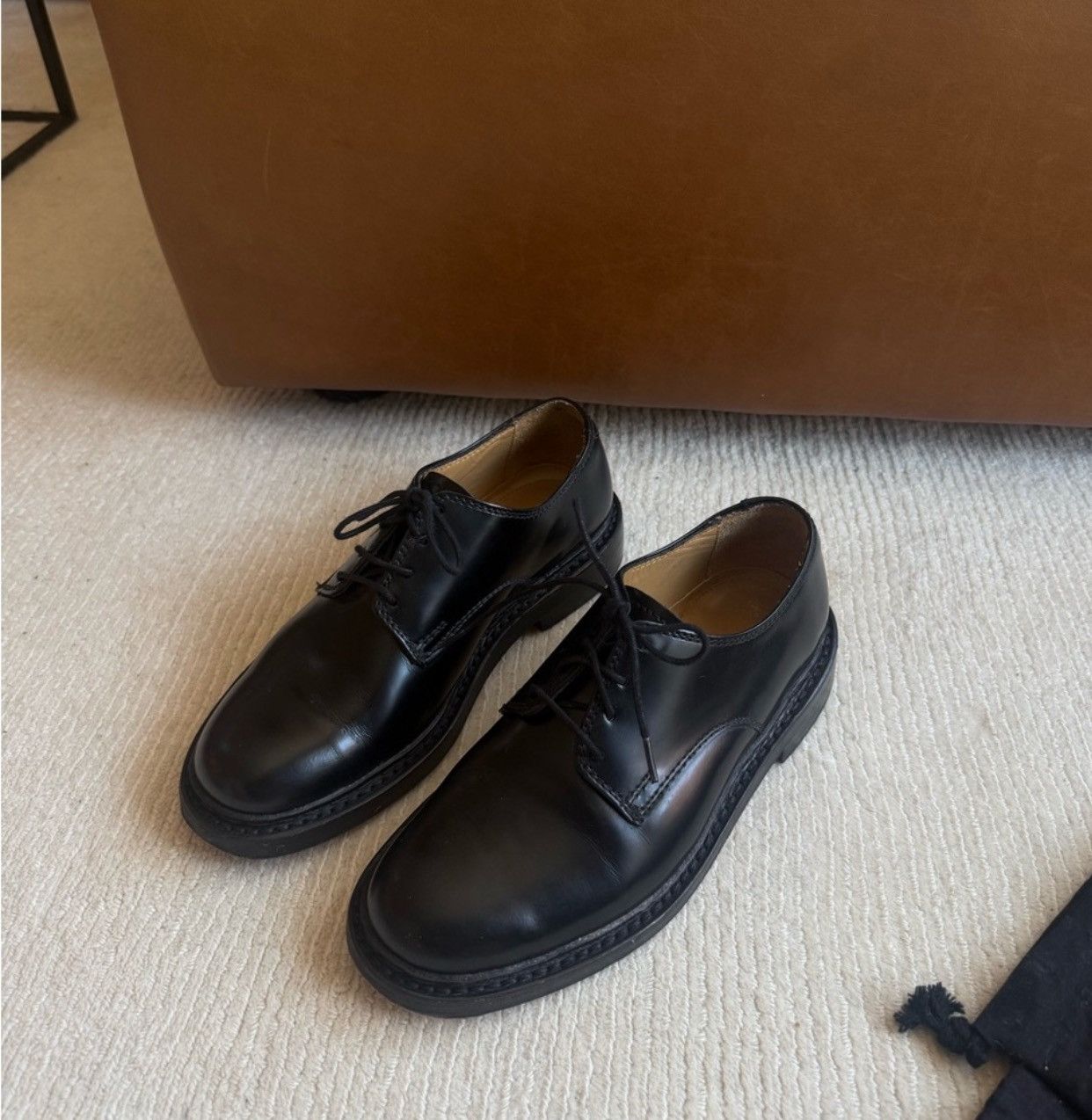 Our Legacy RARE GRAIL Our Legacy leather derby Size US 7.5 / IT 37.5 - 3 Thumbnail