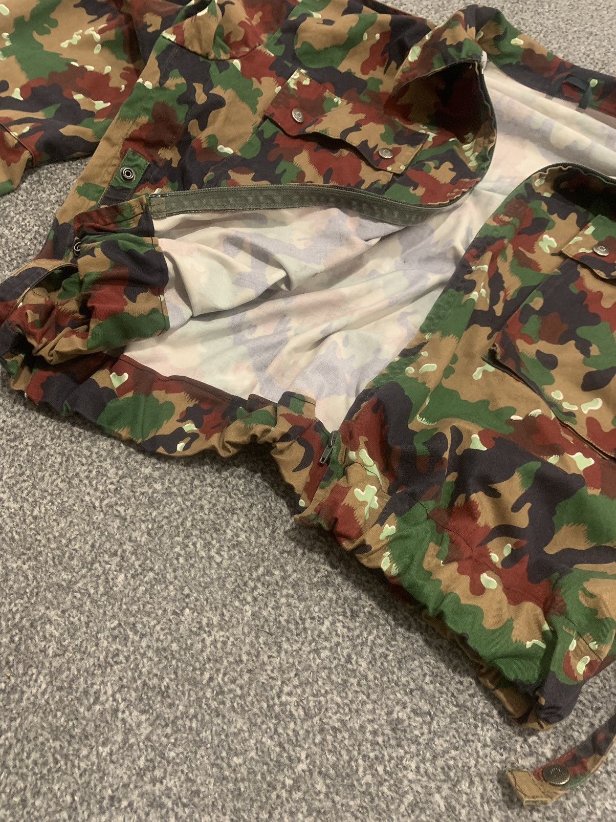 Other Swiss Alpenflage 80’s Combat Bomber Jacket Size US L / EU 52-54 / 3 - 2 Thumbnail