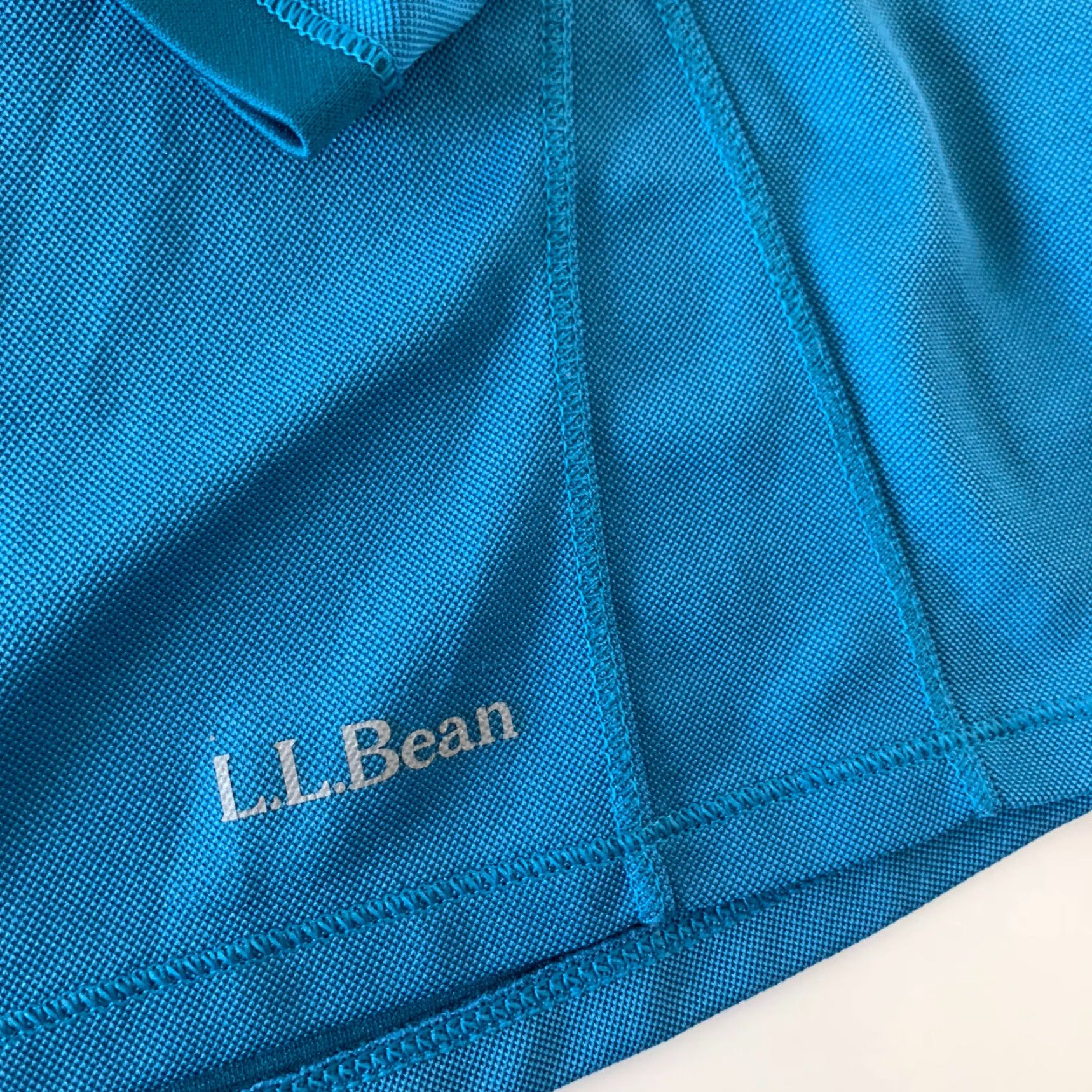 Vintage L.L. Bean Light Weight Long Sleeve 100% Polyester Shirt Women's M Blue Size M / US 6-8 / IT 42-44 - 3 Thumbnail