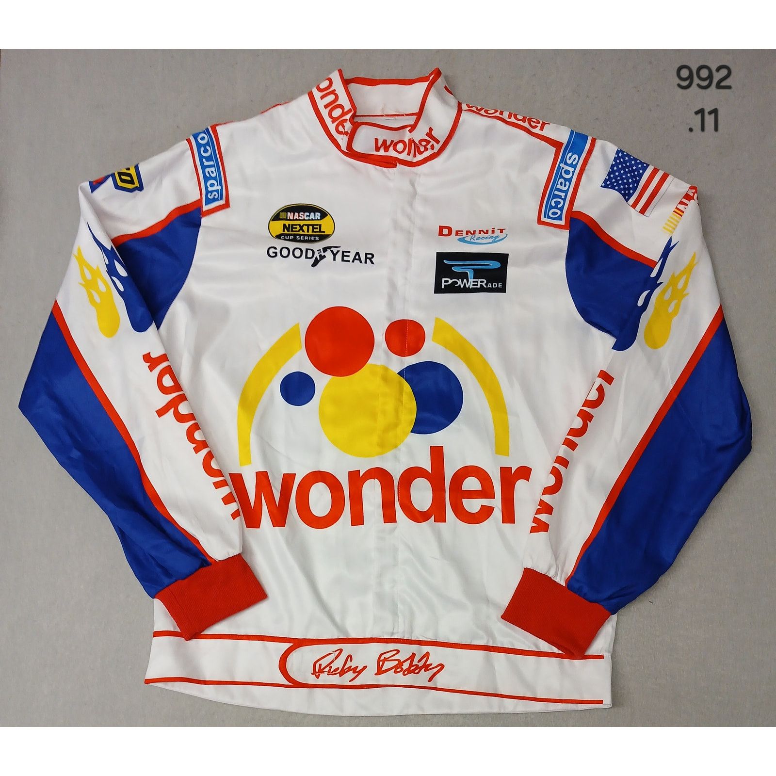 Other Legend Ricky Bobby (Large) Silk Nascar Style Racing Jacket Size US L / EU 52-54 / 3 - 1 Thumbnail