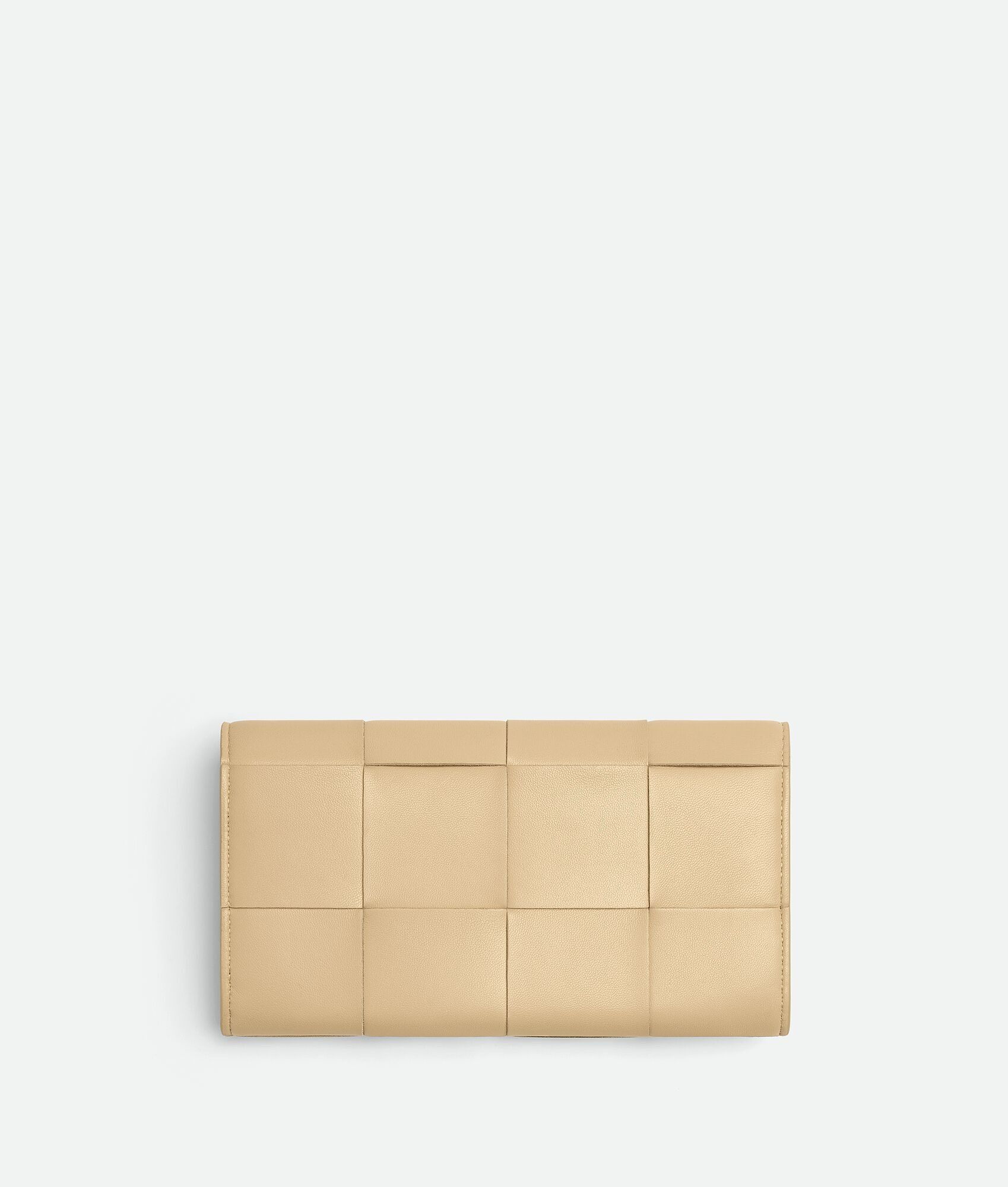 Bottega Veneta o1w1db10325 Size: OS / Cassette Large Flap Wallet in Beige Size ONE SIZE - 3 Thumbnail