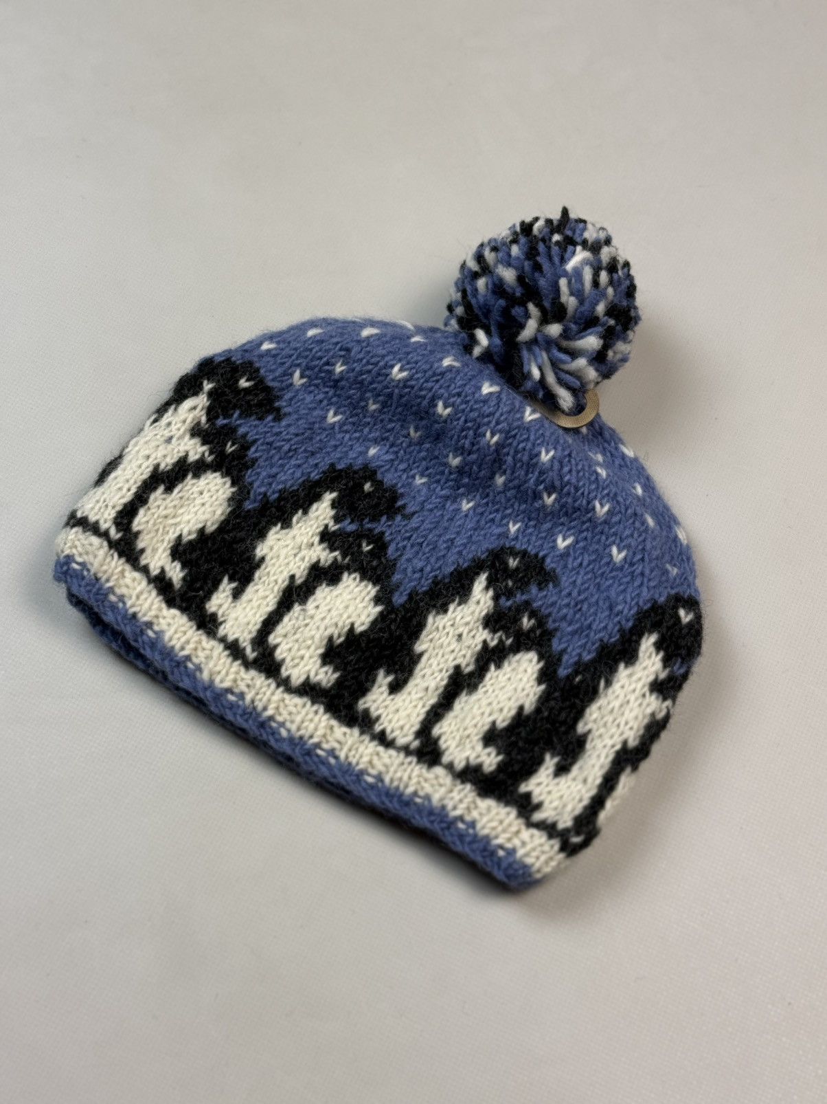 Other BNWT! Pachamama Hand Knitted Wool Pinguin Bobble Beanie Hat Size ONE SIZE - 11 Thumbnail