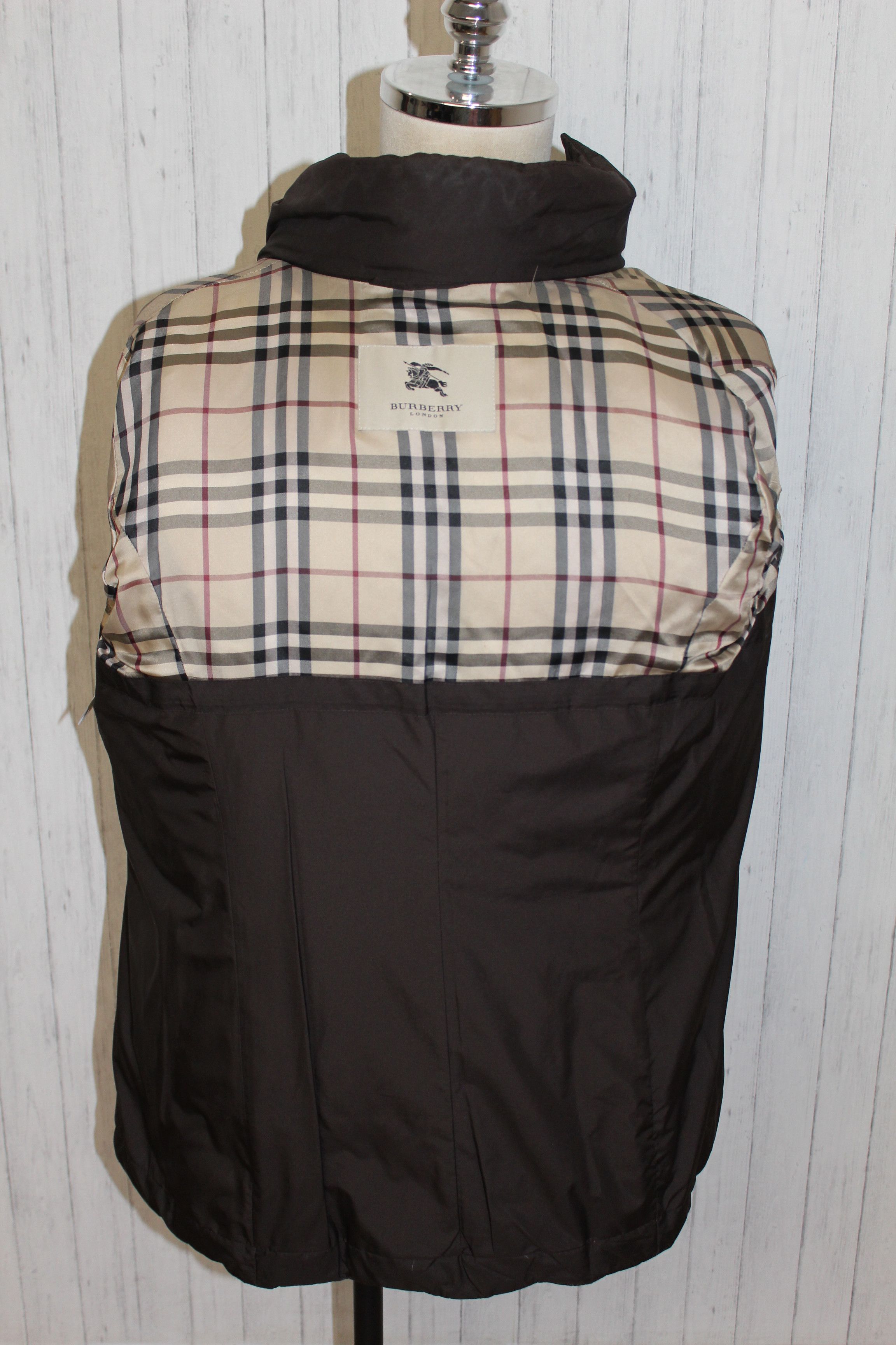 Burberry Burberry Brown Down Coat Jacket Size L Size L / US 10 / IT 46 - 7 Thumbnail