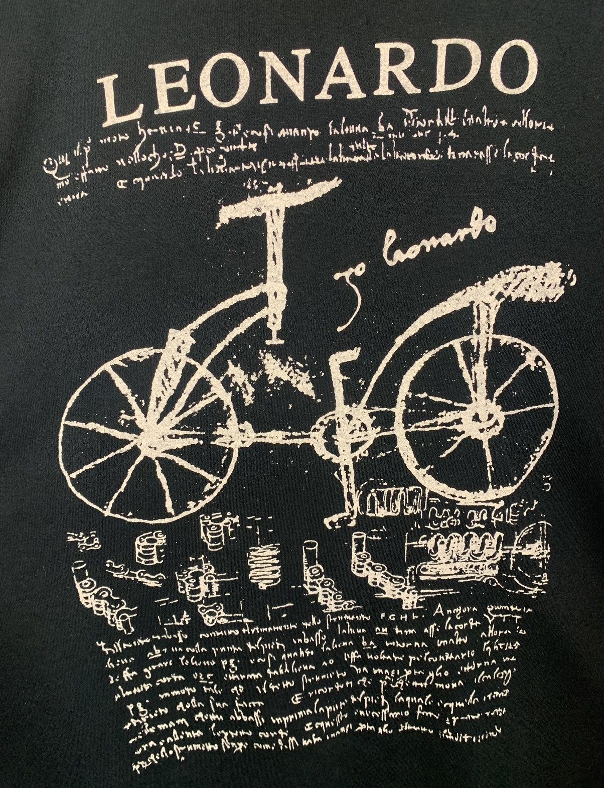 Vintage Vintage Leonardo da Vinci Art T-shirt Size US XL / EU 56 / 4 - 5 Thumbnail
